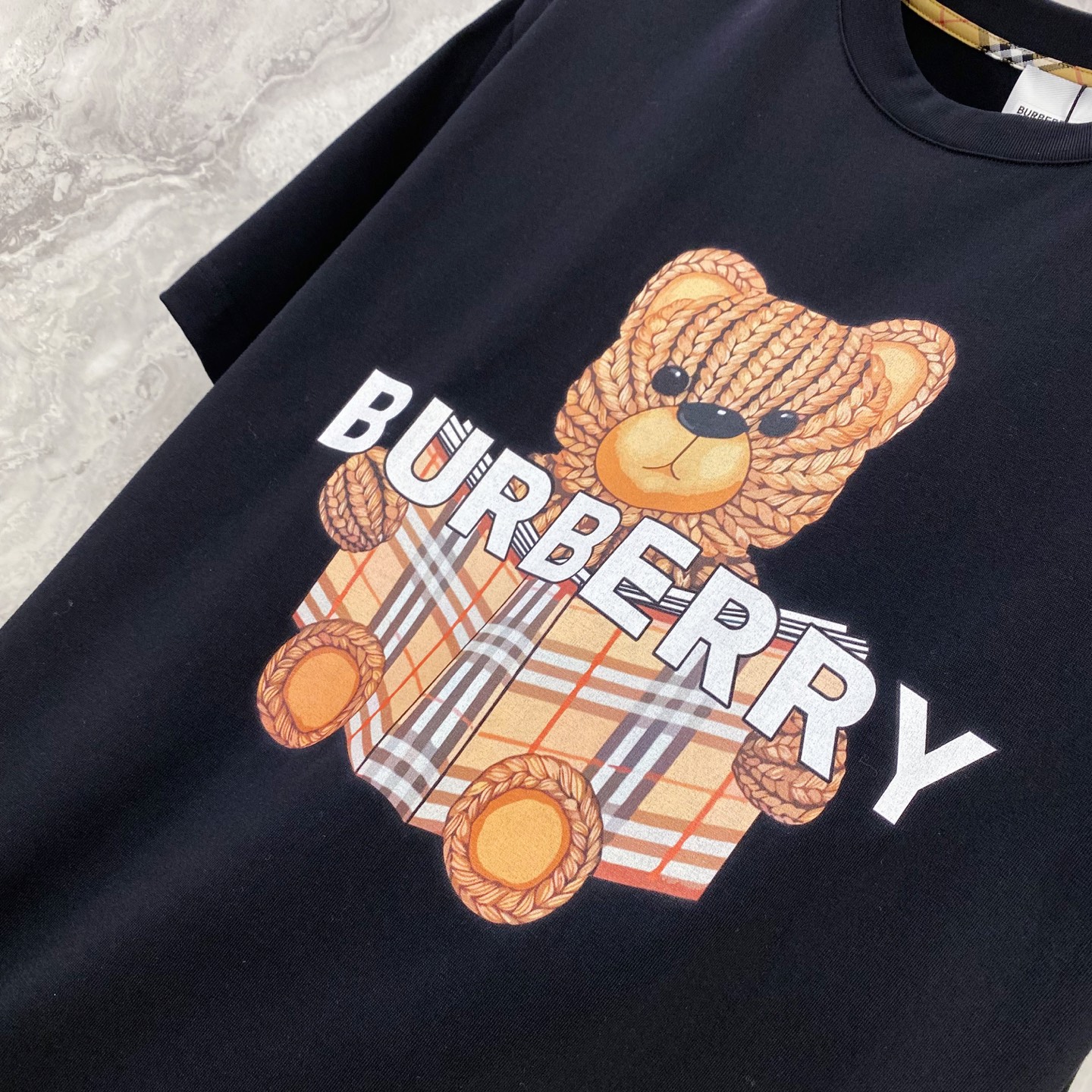 Burberry Basic Clothing Cotton Black S-l-xxl