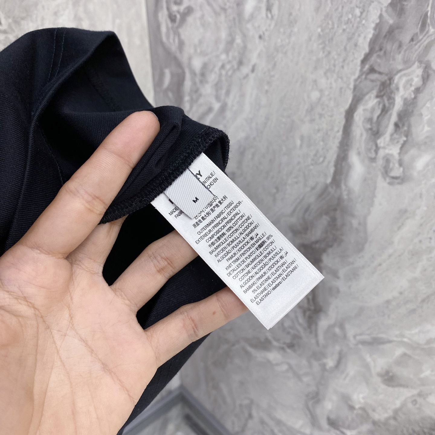 Burberry Basic Clothing Cotton Black S-l-xxl