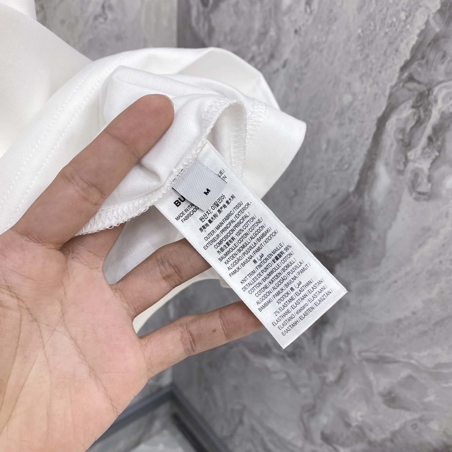 Burberry Basic Clothing Cotton Black S-l-xxl