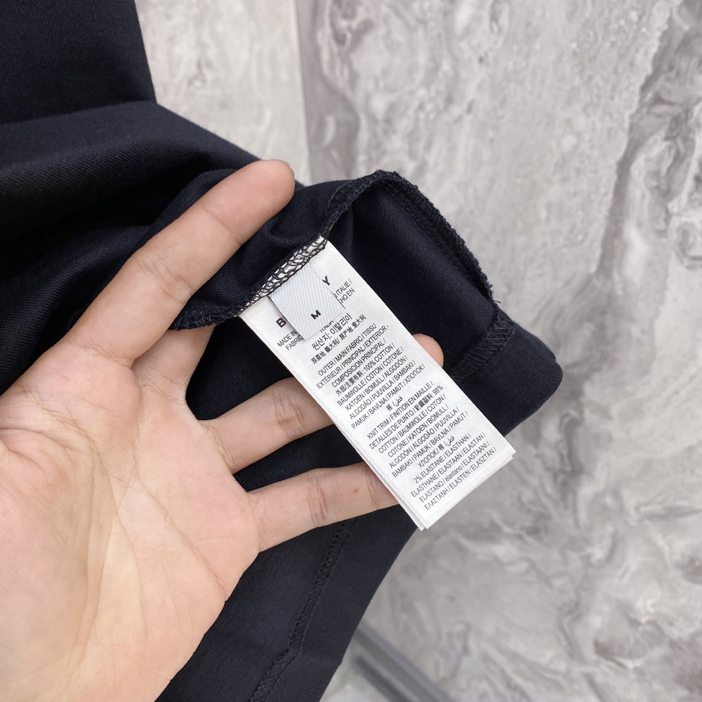 Burberry Basic Clothing Cotton Black S-l-xxl