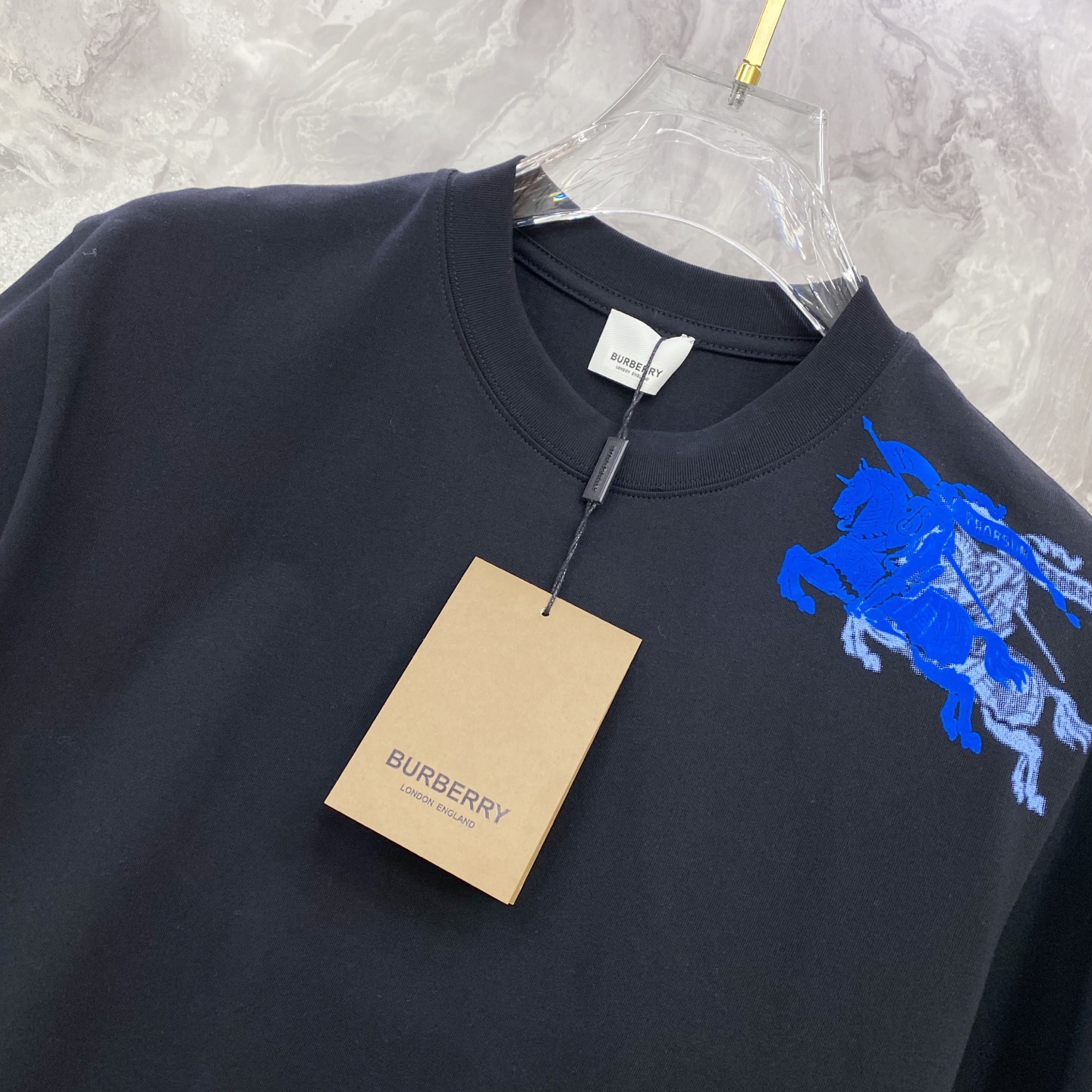 Burberry Basic Clothing Cotton Black S-l-xxl