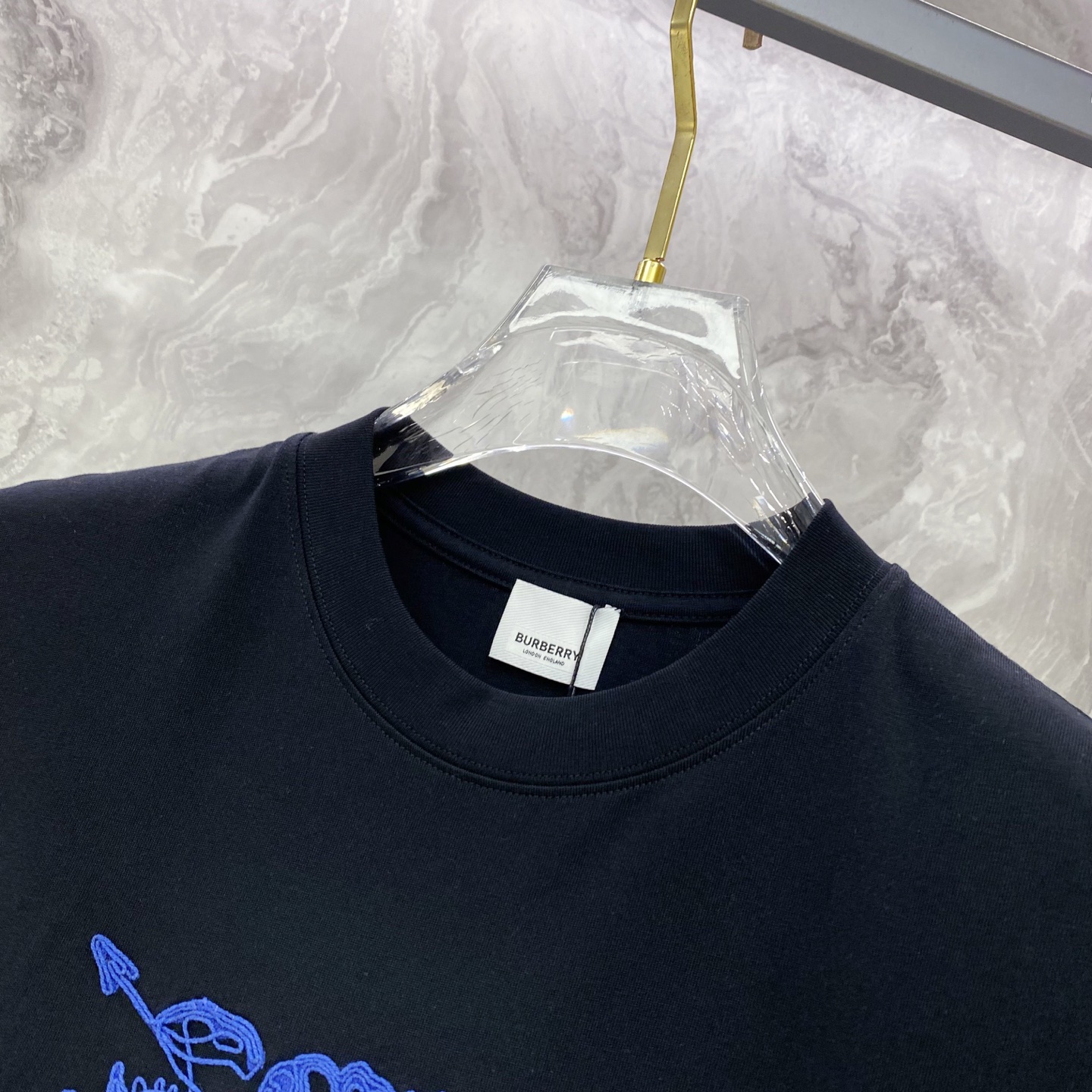 Burberry Basic Clothing Cotton Black S-l-xxl