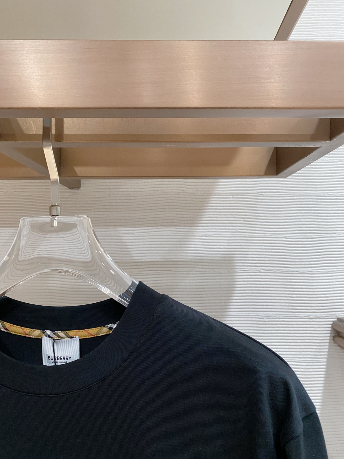 Burberry Basic Clothing Cotton Black S-l-xxl