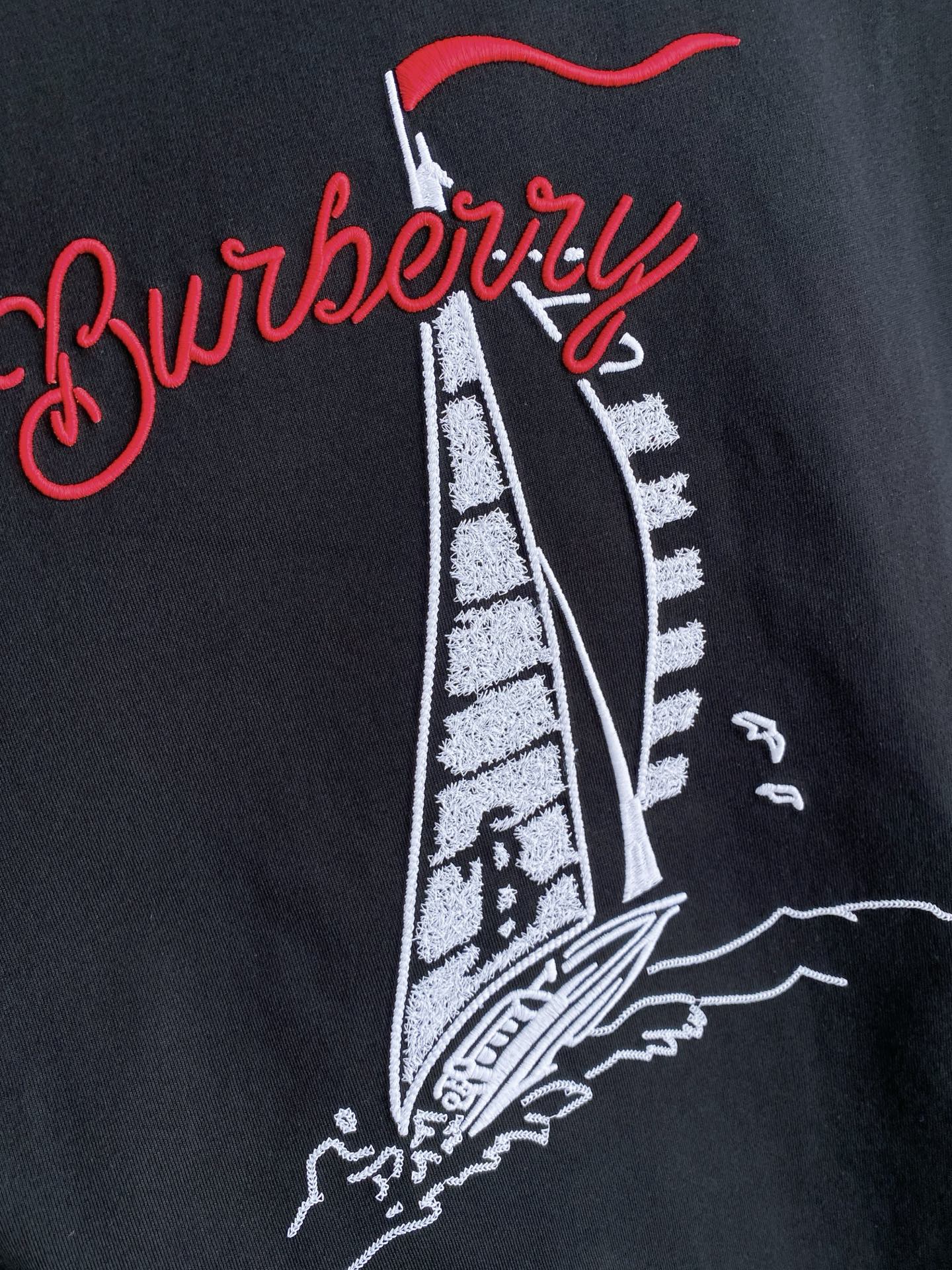 Burberry Basic Clothing Cotton Black S-l-xxl