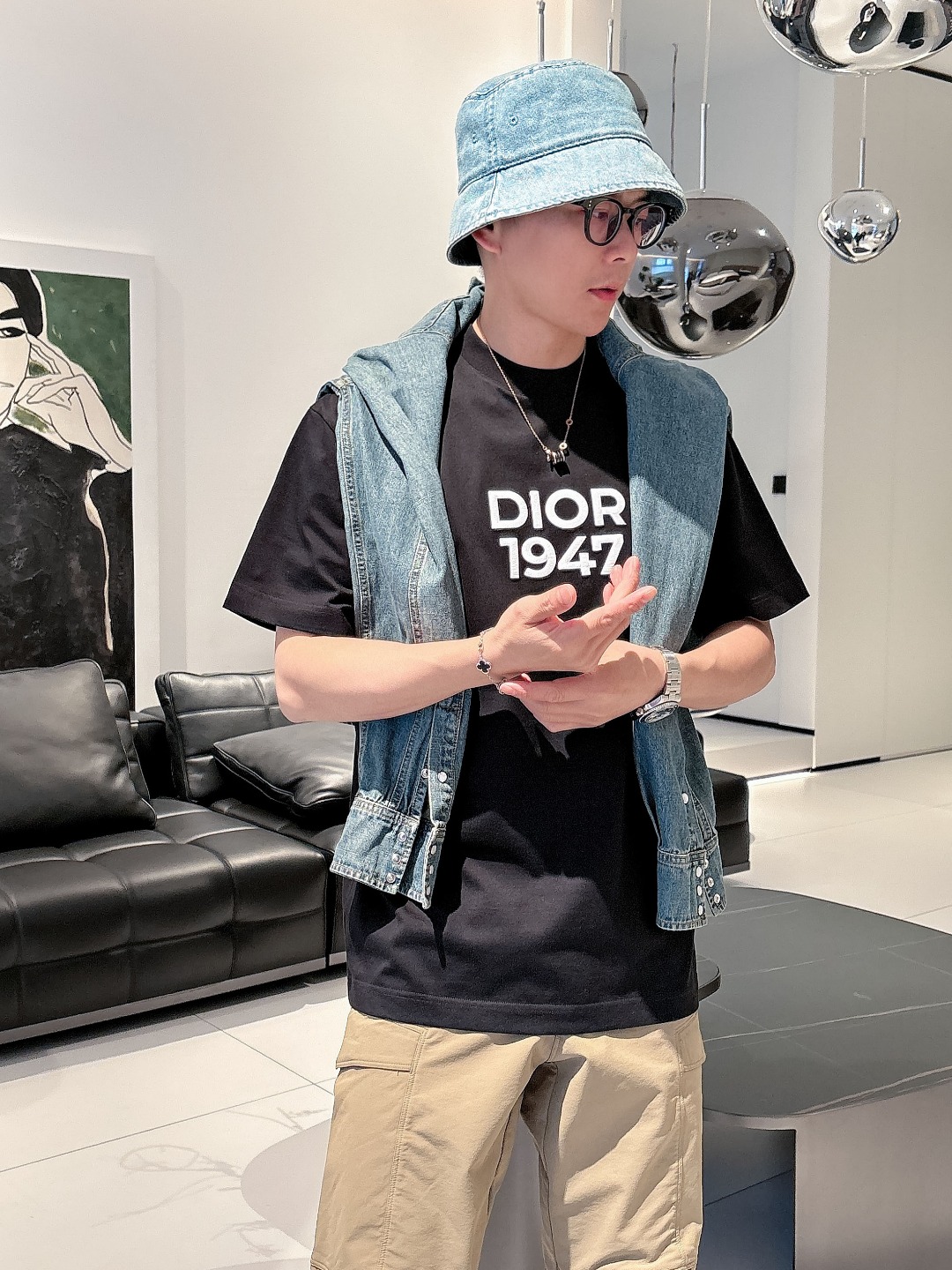 Dior Couple Basic Clothing Cotton S-m-l-xl-xxl