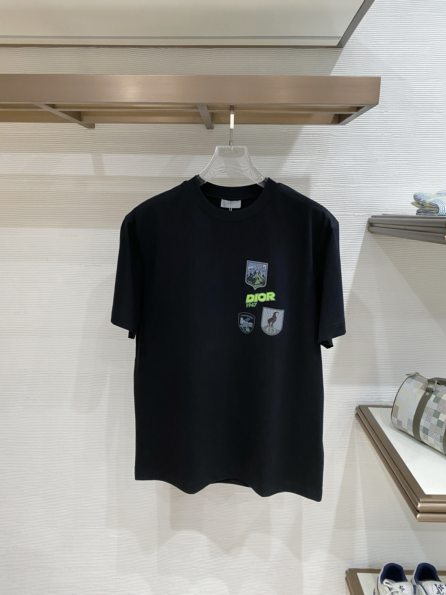 Dior Basic Clothing Cotton Black S-l-xxl