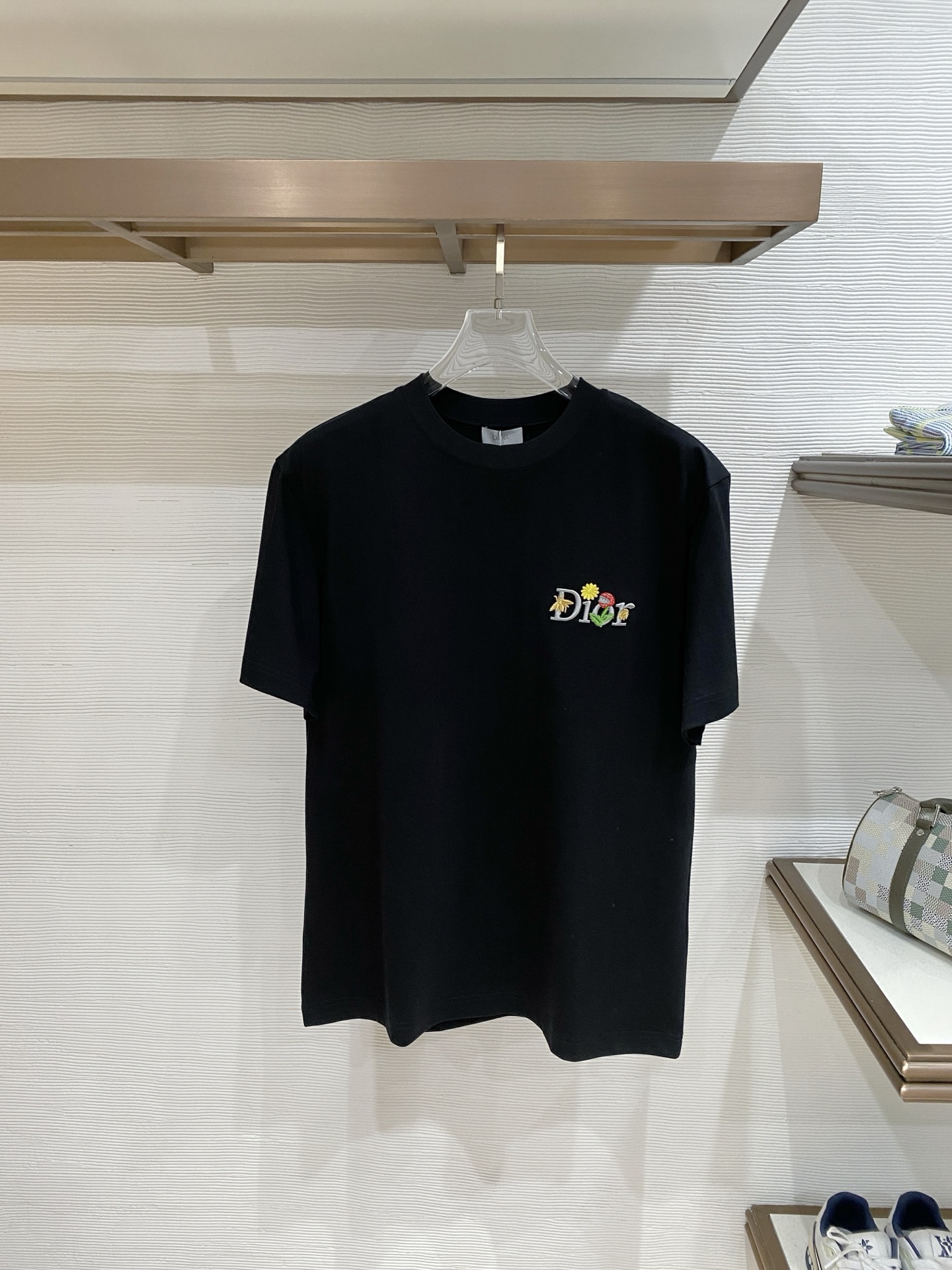 Dior Basic Clothing Cotton Black S-l-xxl