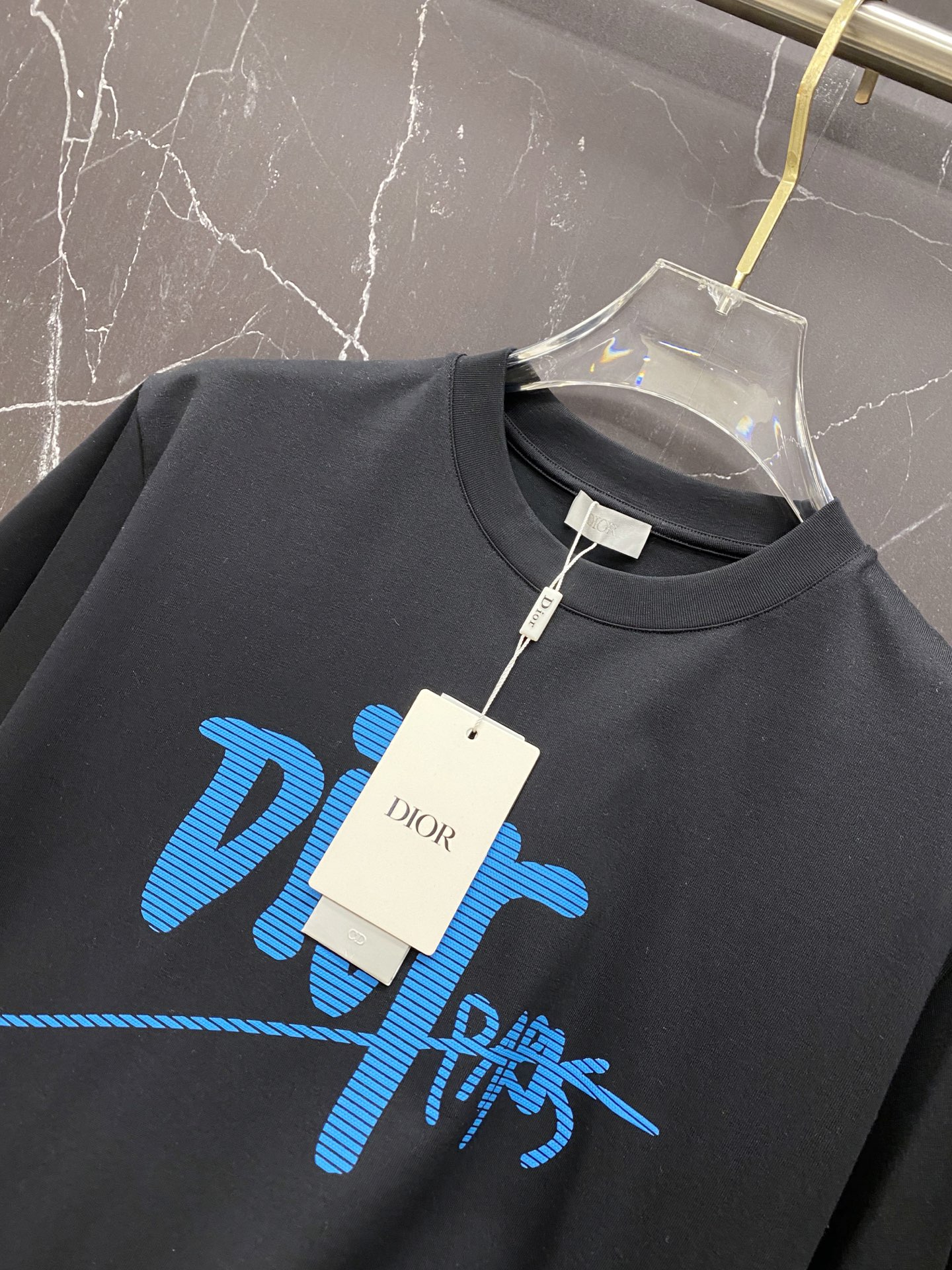 Dior Basic Clothing Cotton Black S-l-xxl