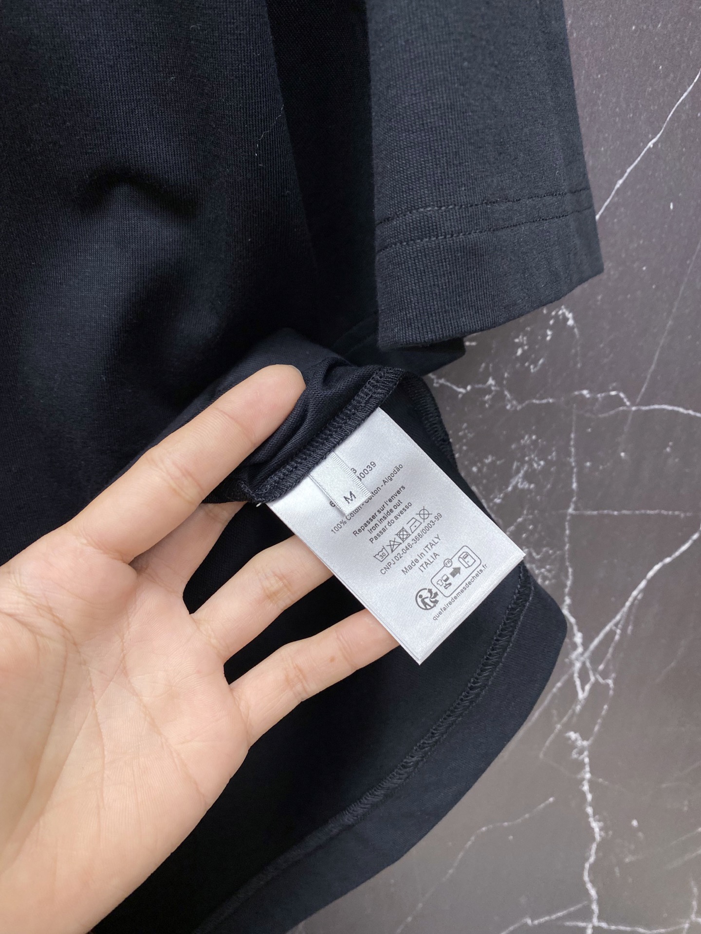 Dior Basic Clothing Cotton Black S-l-xxl