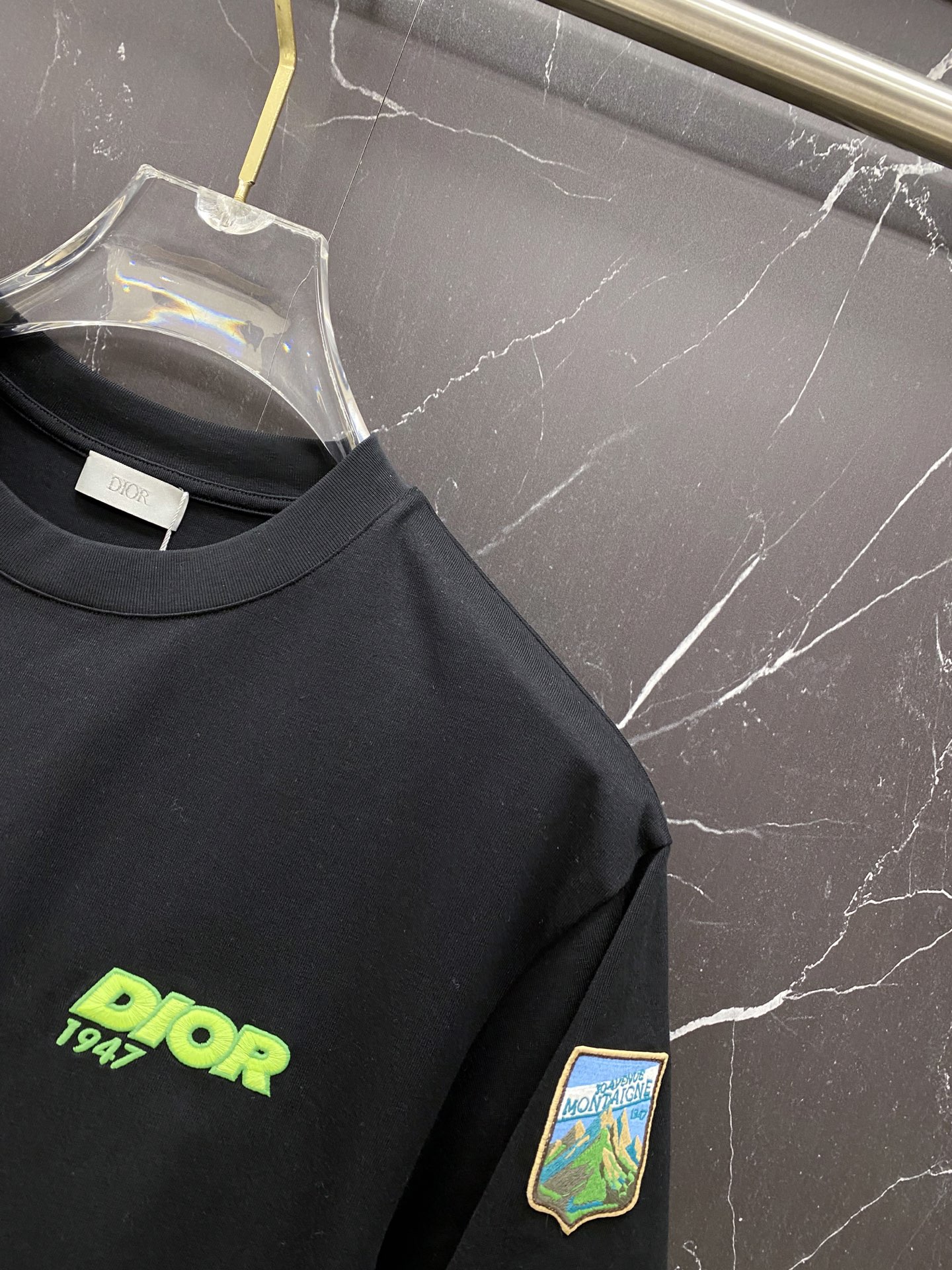 Dior Basic Clothing Cotton Black S-l-xxl