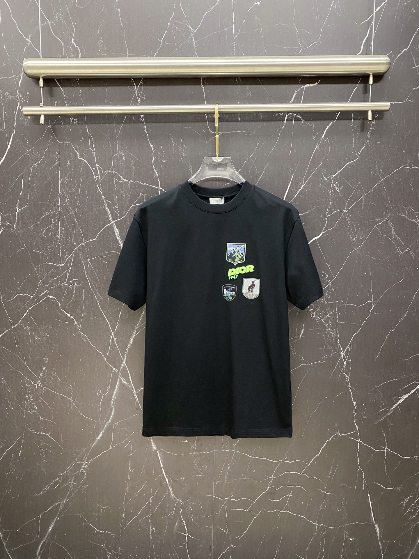 Dior Basic Clothing Cotton Black S-l-xxl