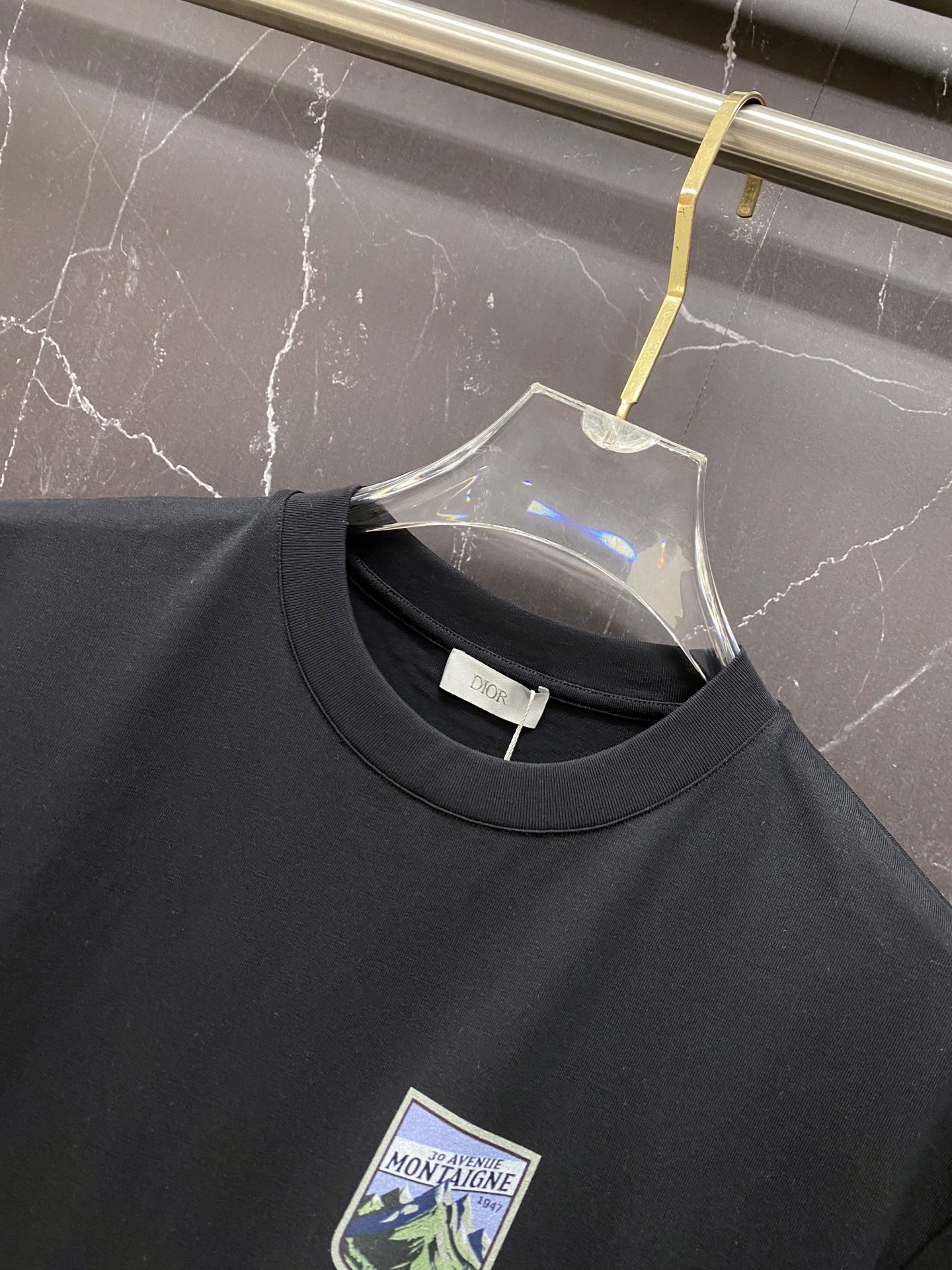 Dior Basic Clothing Cotton Black S-l-xxl