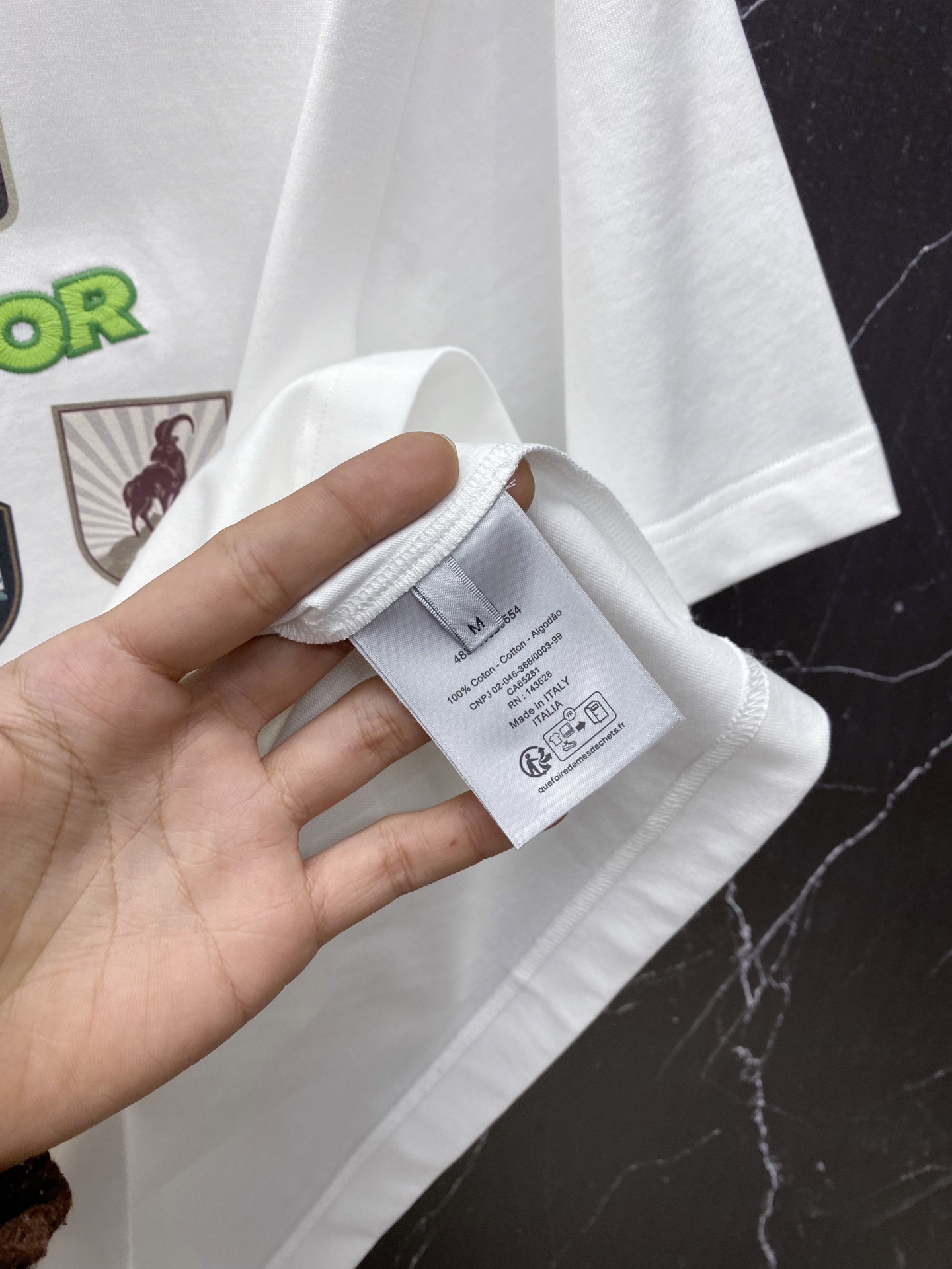 Dior Basic Clothing Cotton Black S-l-xxl