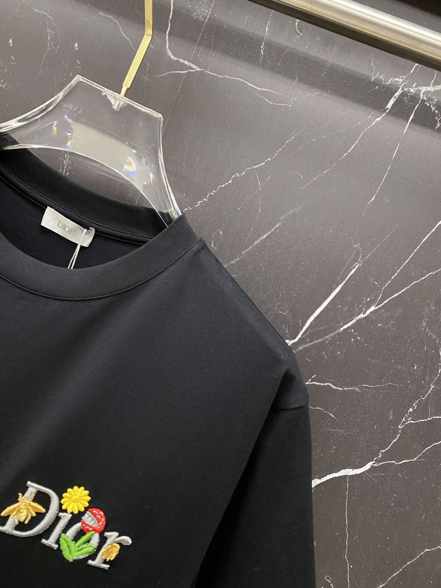 Dior Basic Clothing Cotton Black S-l-xxl