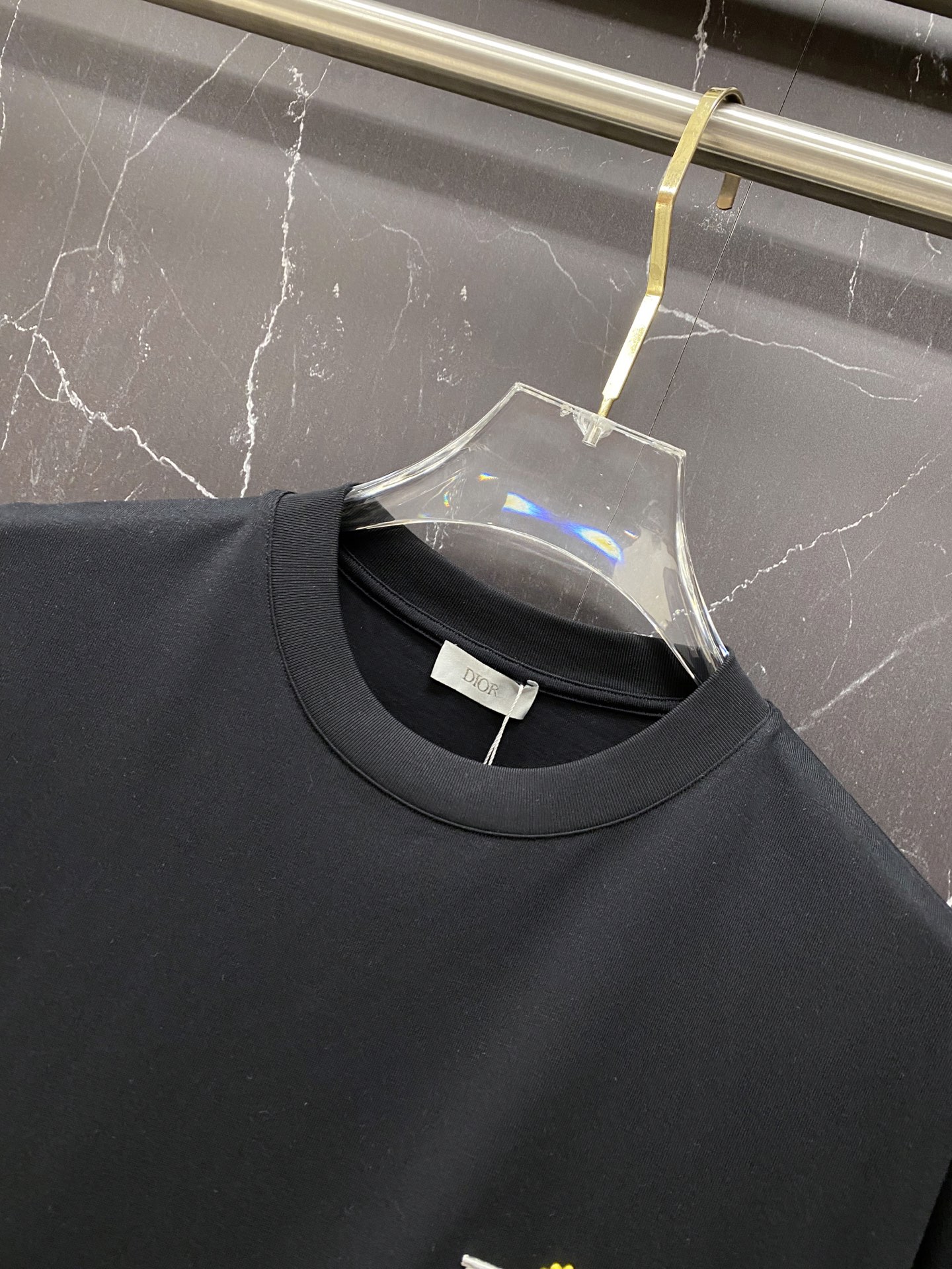 Dior Basic Clothing Cotton Black S-l-xxl