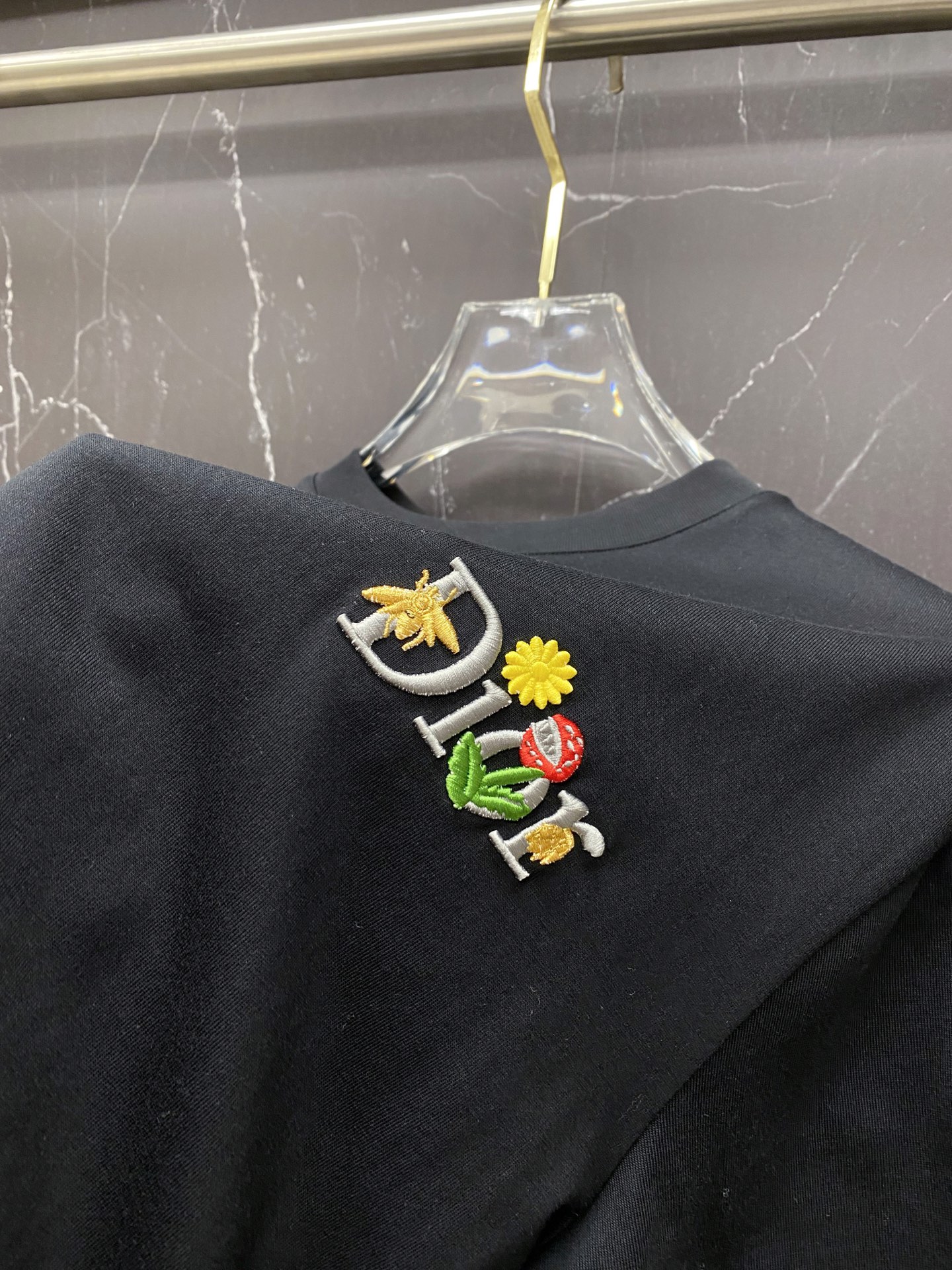 Dior Basic Clothing Cotton Black S-l-xxl