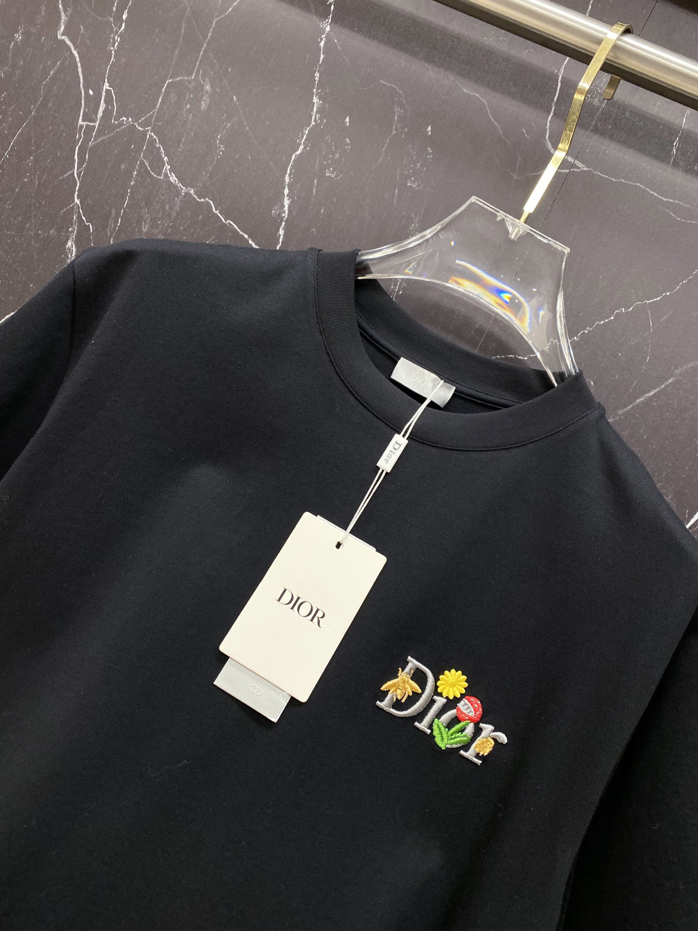 Dior Basic Clothing Cotton Black S-l-xxl