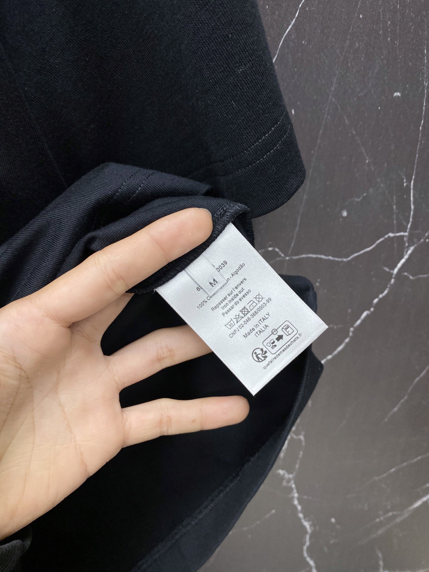 Dior Basic Clothing Cotton Black S-l-xxl