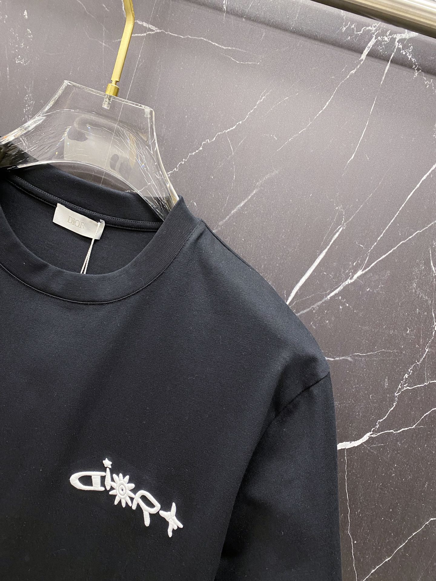 Dior Basic Clothing Cotton Black S-l-xxl