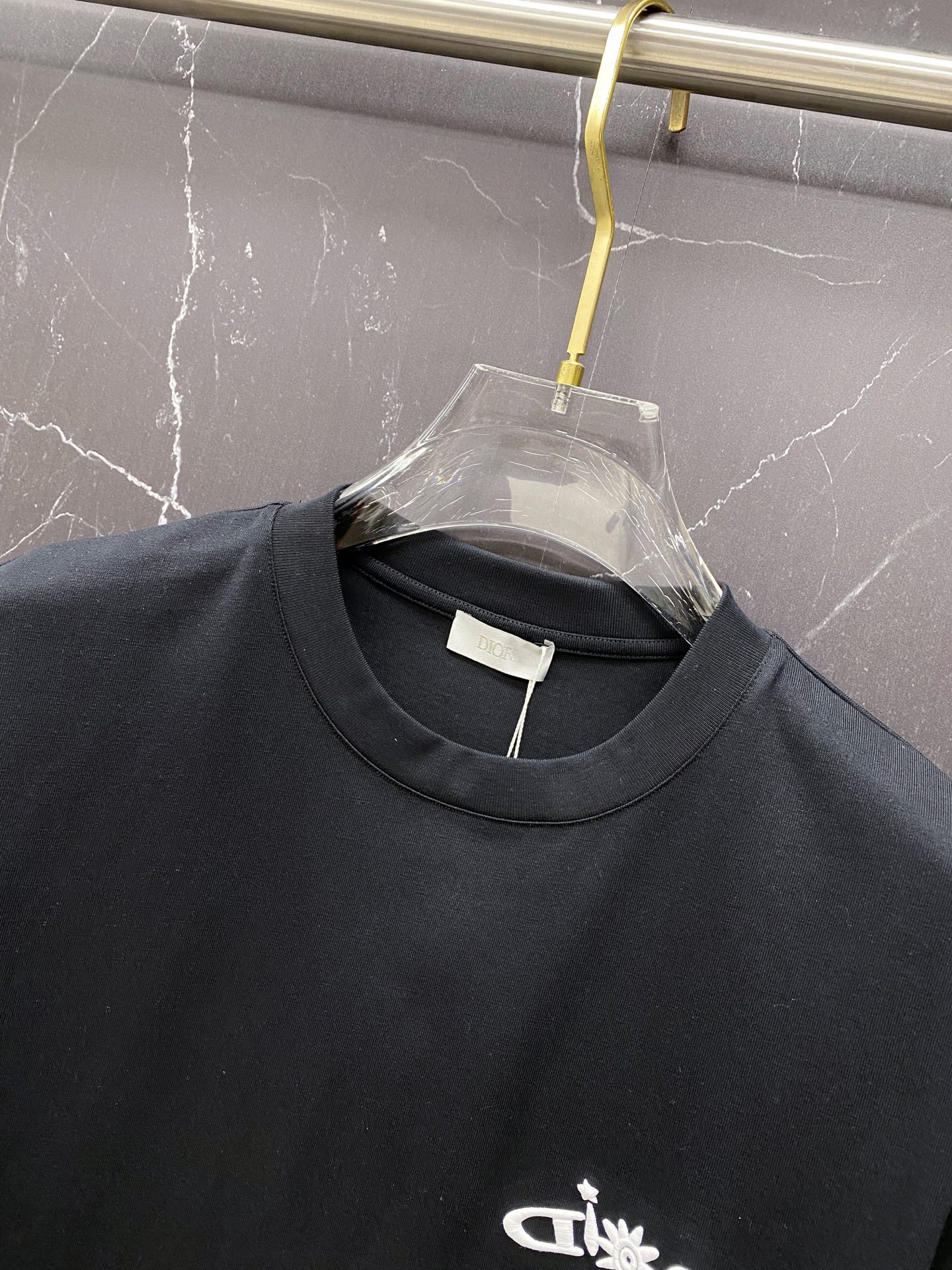 Dior Basic Clothing Cotton Black S-l-xxl