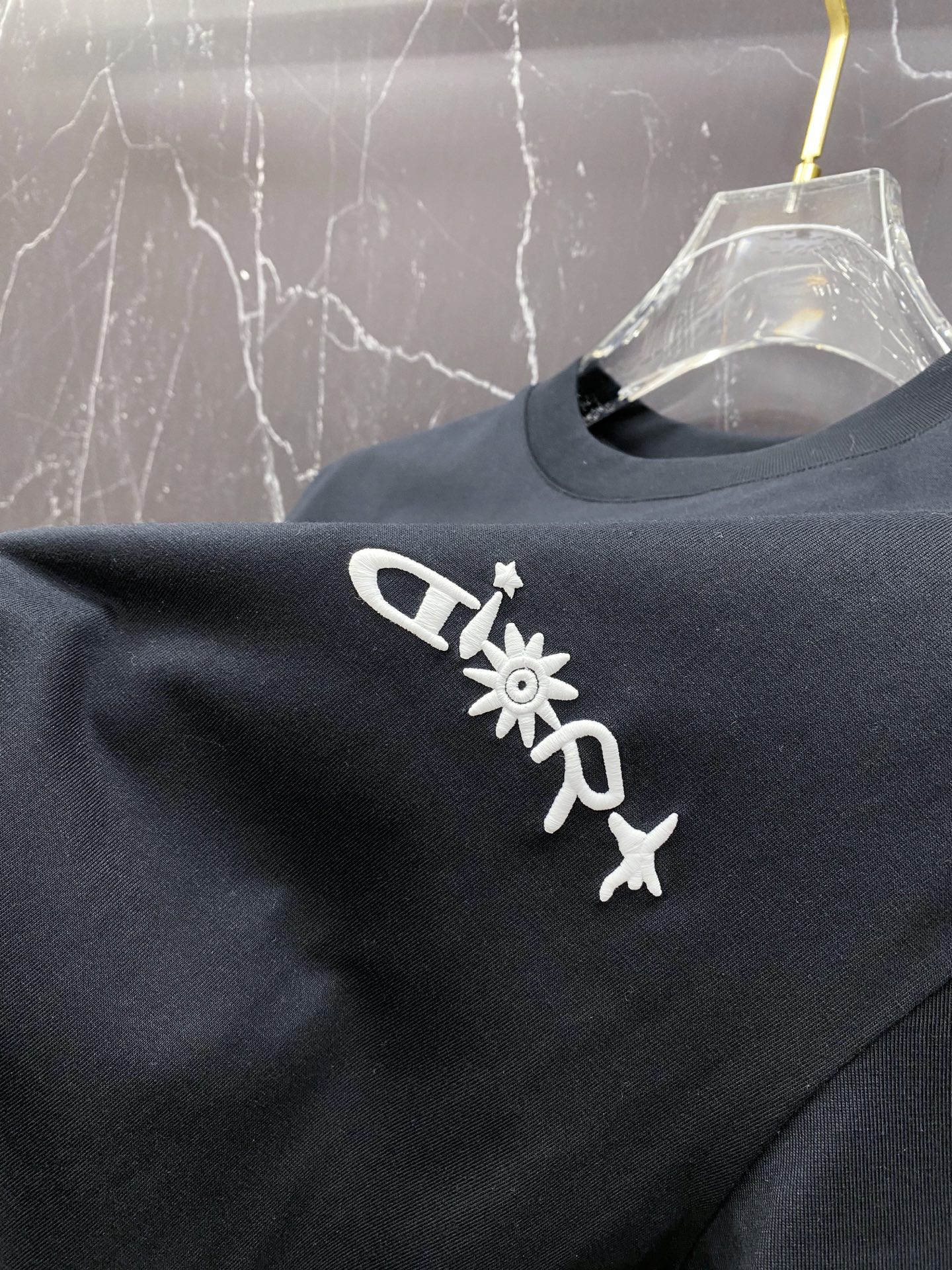 Dior Basic Clothing Cotton Black S-l-xxl