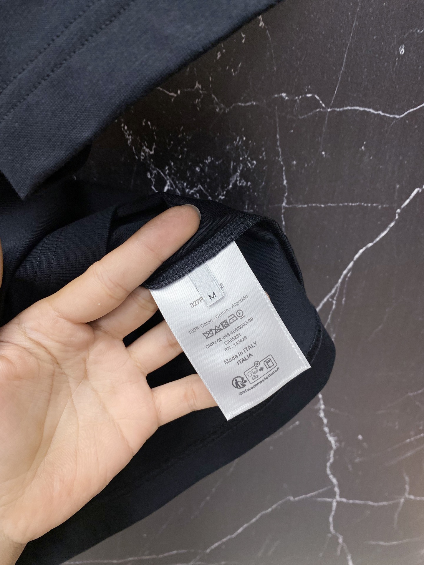 Dior Basic Clothing Cotton Black S-l-xxl