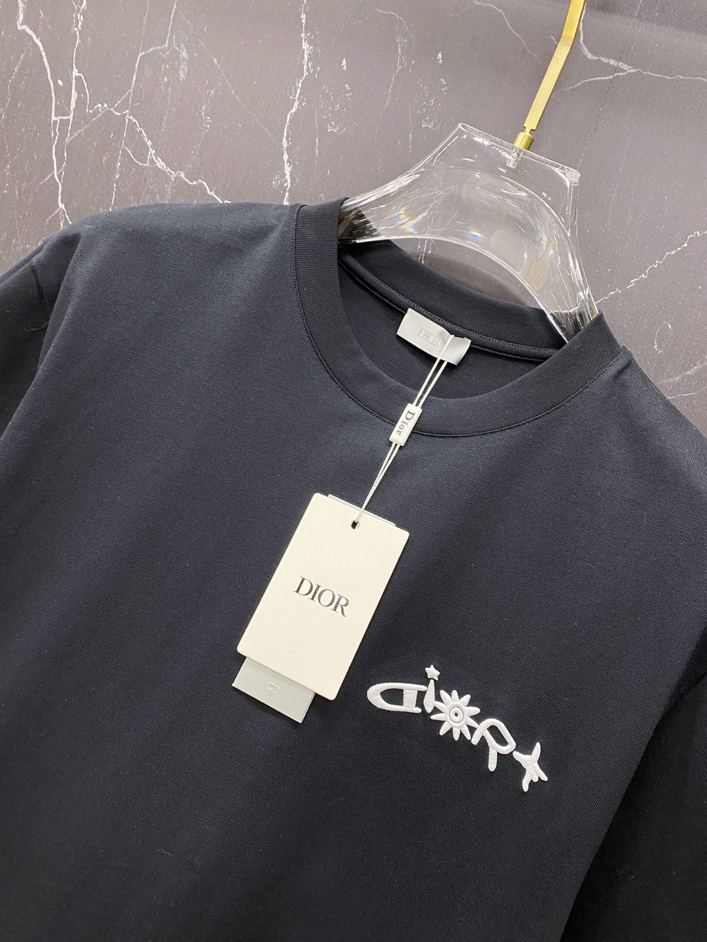 Dior Basic Clothing Cotton Black S-l-xxl