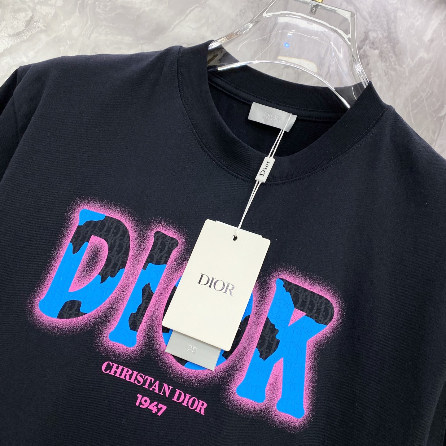 Dior Basic Clothing Cotton Black S-l-xxl