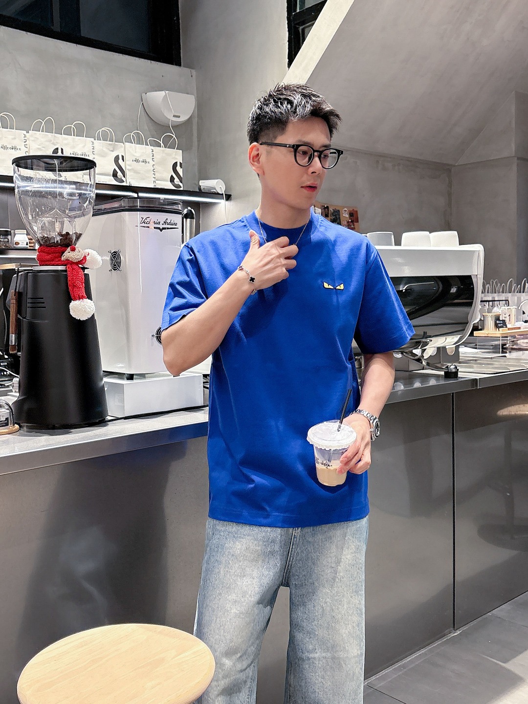 Fendi Couple Basic Clothing Cotton S-m-l-xl-xxl