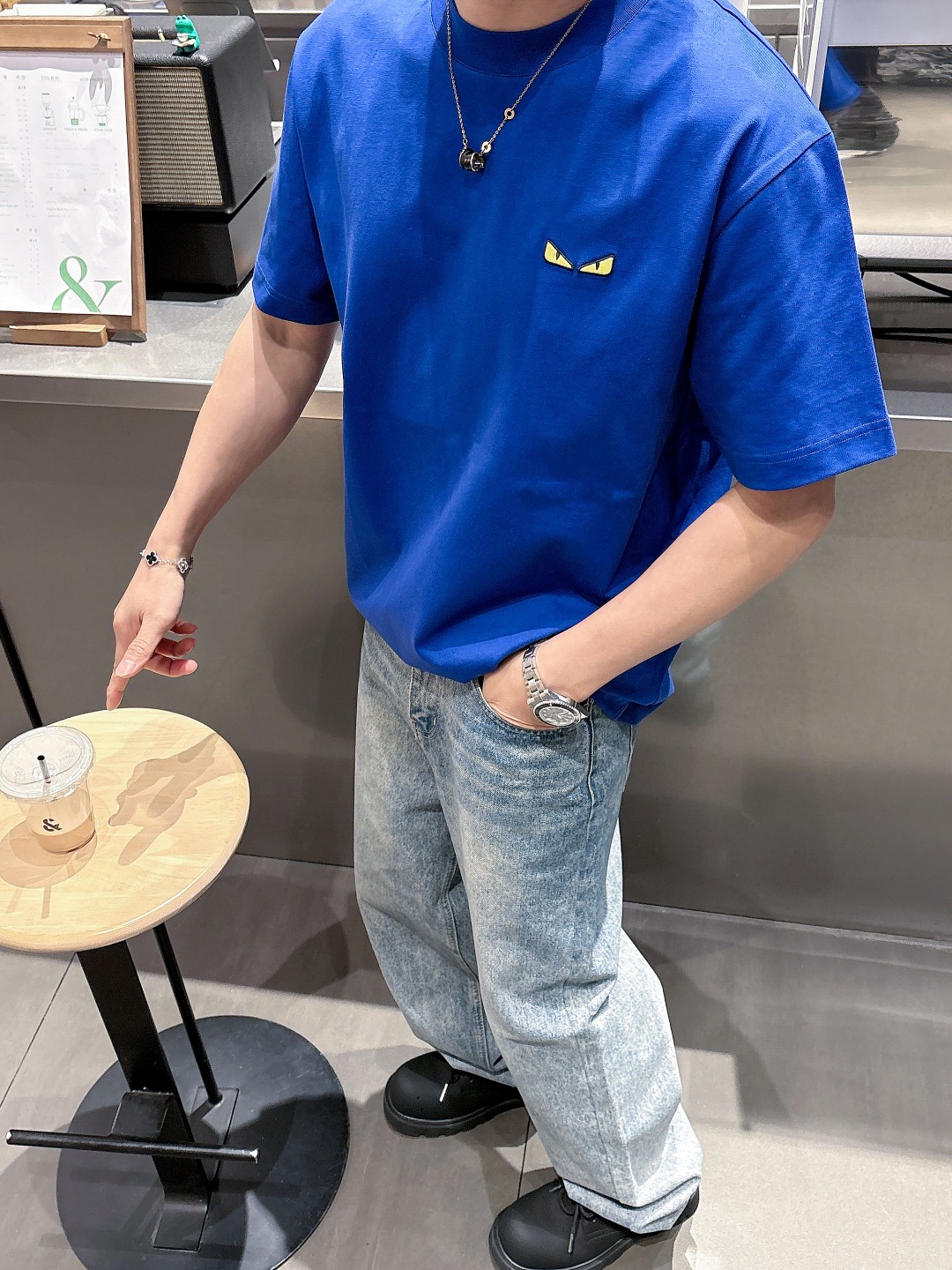 Fendi Couple Basic Clothing Cotton S-m-l-xl-xxl