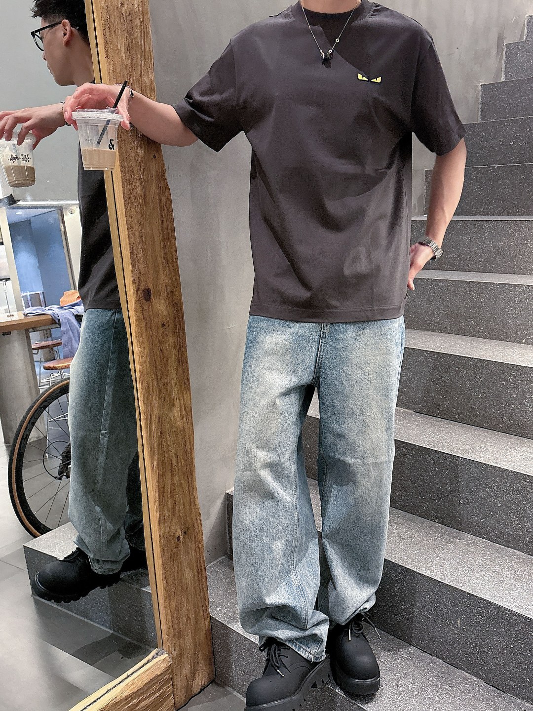 Fendi Couple Basic Clothing Cotton S-m-l-xl-xxl