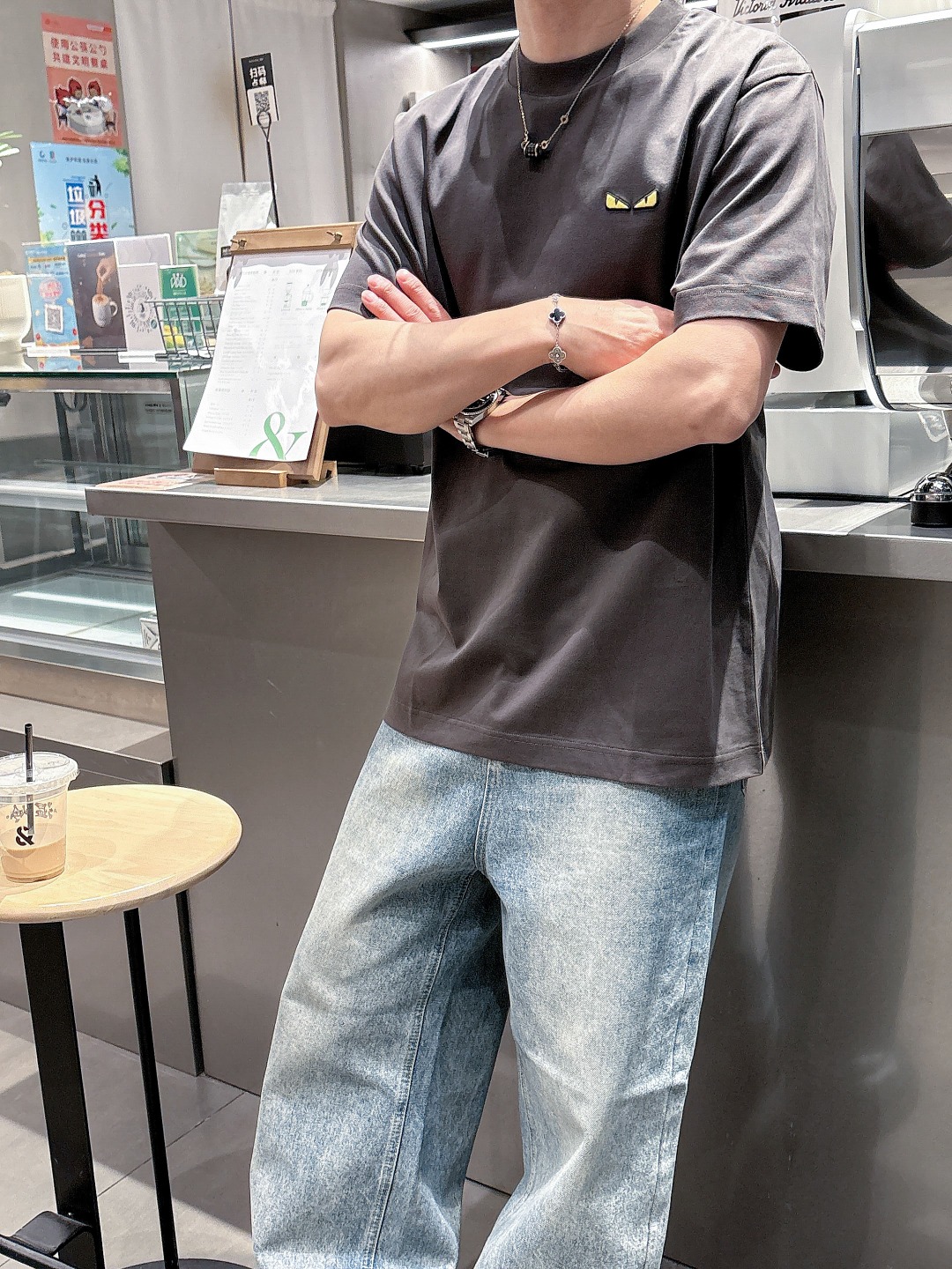 Fendi Couple Basic Clothing Cotton S-m-l-xl-xxl