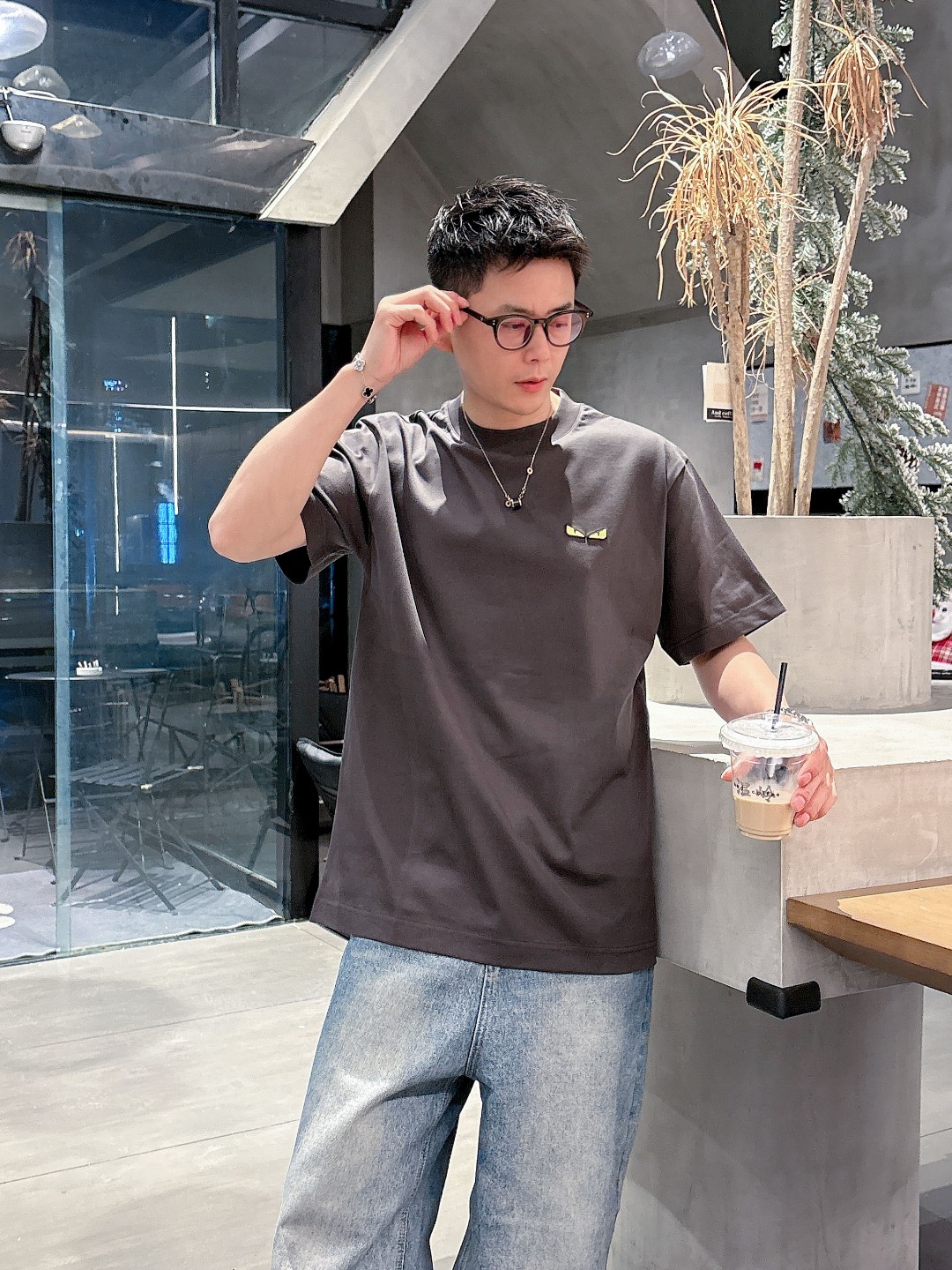 Fendi Couple Basic Clothing Cotton S-m-l-xl-xxl