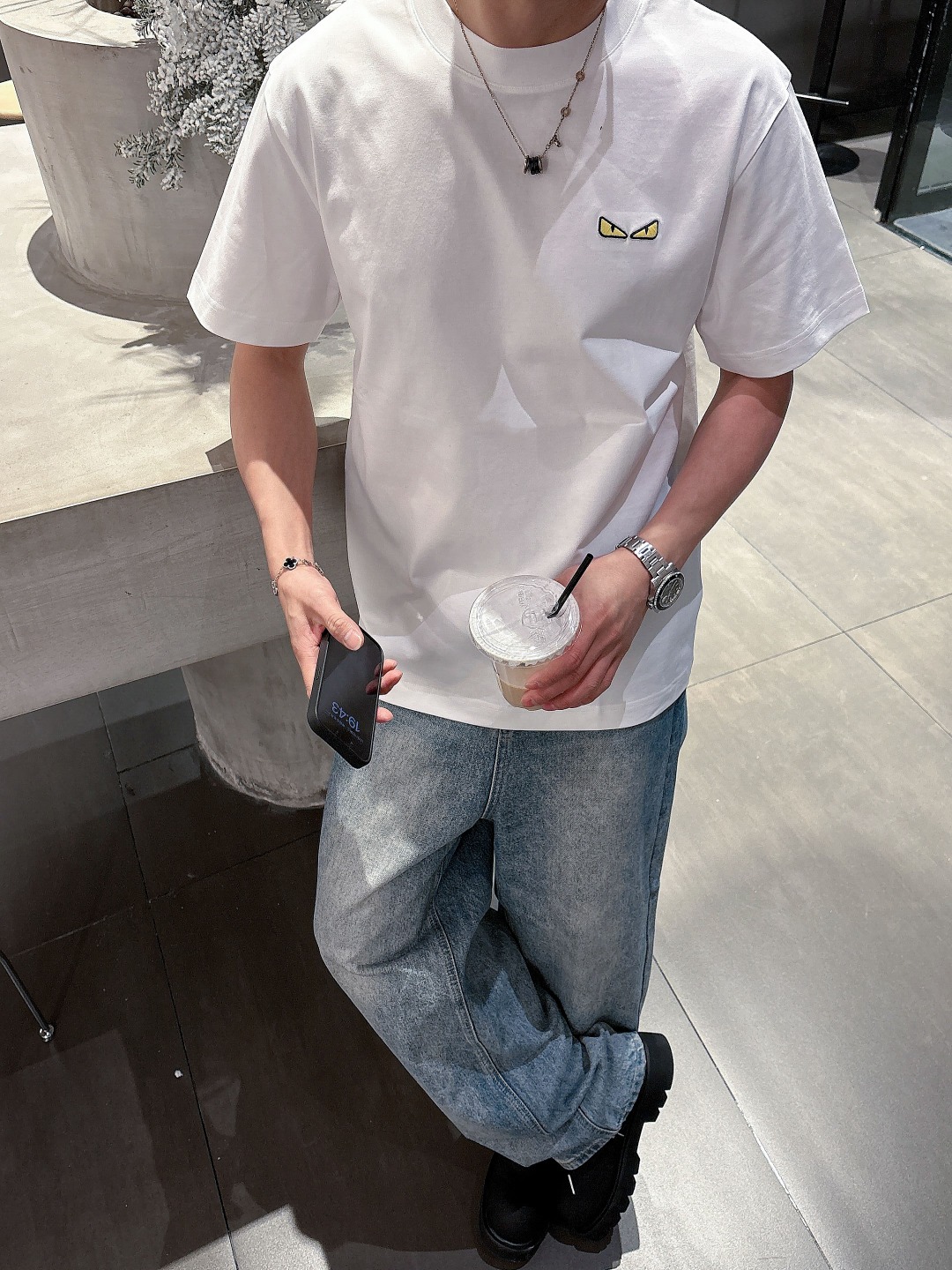 Fendi Couple Basic Clothing Cotton S-m-l-xl-xxl