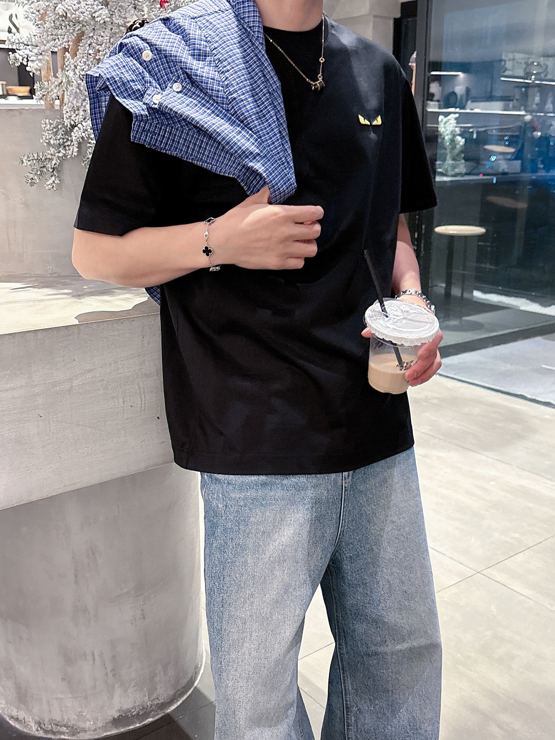 Fendi Couple Basic Clothing Cotton S-m-l-xl-xxl