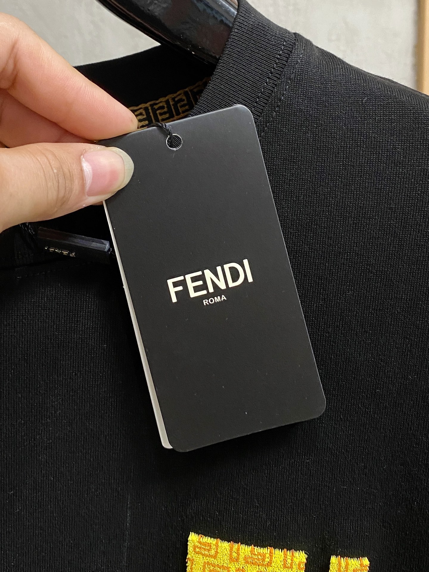 Fendi Couple Basic Clothing Cotton S-l-xl