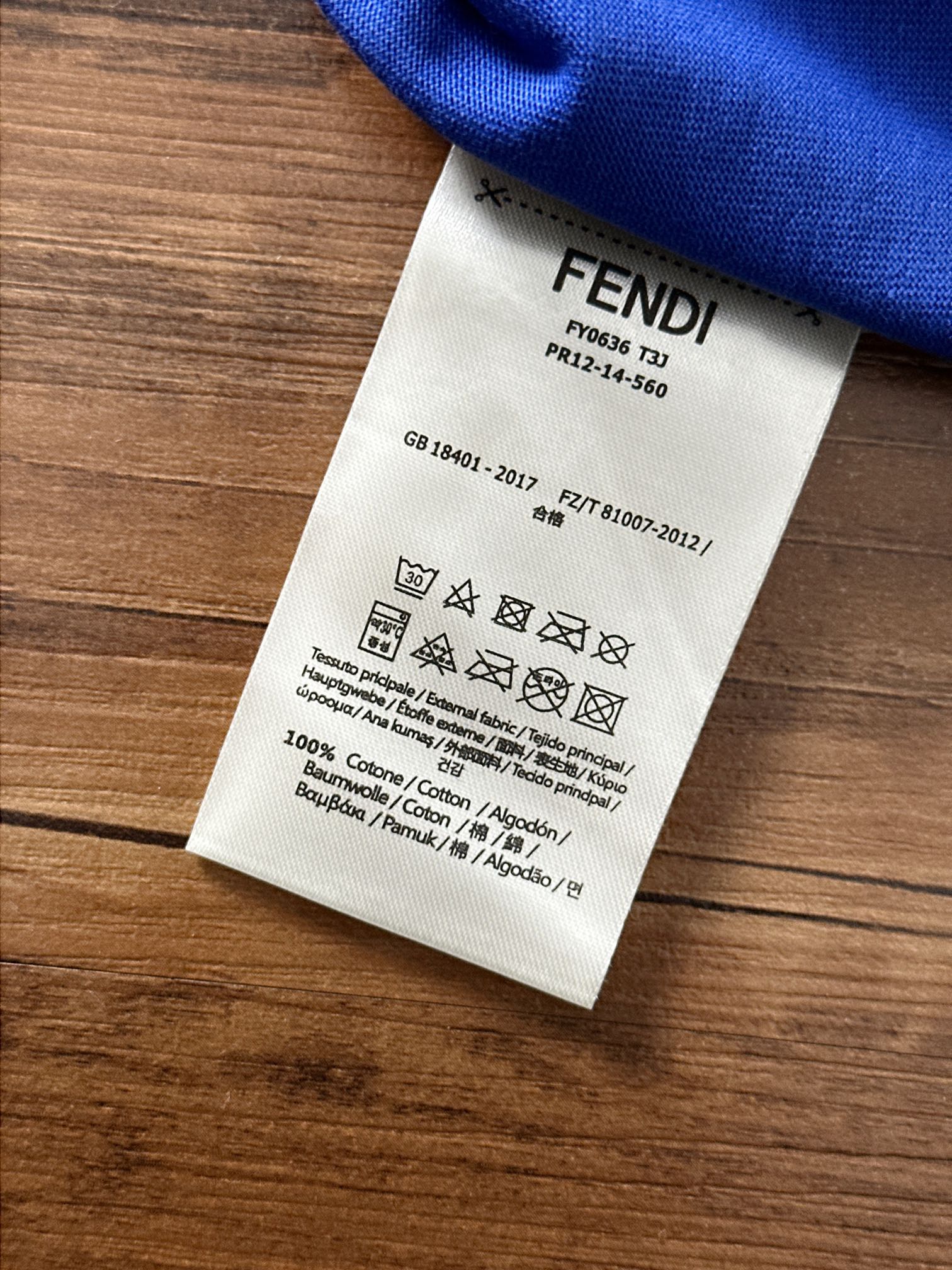 Fendi Couple Basic Clothing Cotton S-m-l-xl-xxl