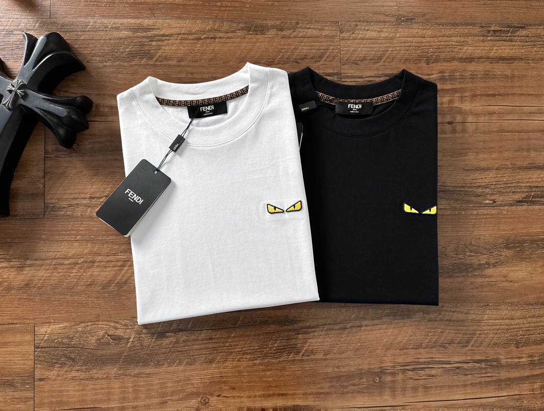 Fendi Couple Basic Clothing Cotton S-m-l-xl-xxl