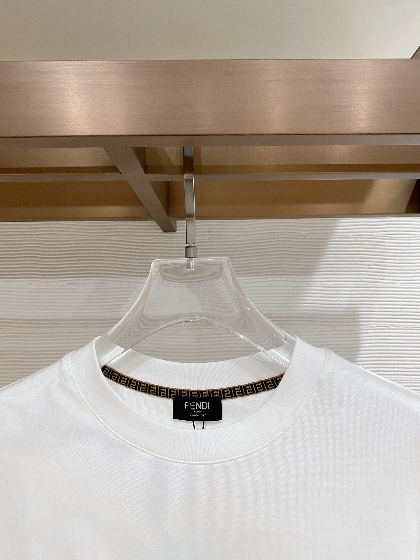 Fendi Basic Clothing Cotton Black S-l-xxl