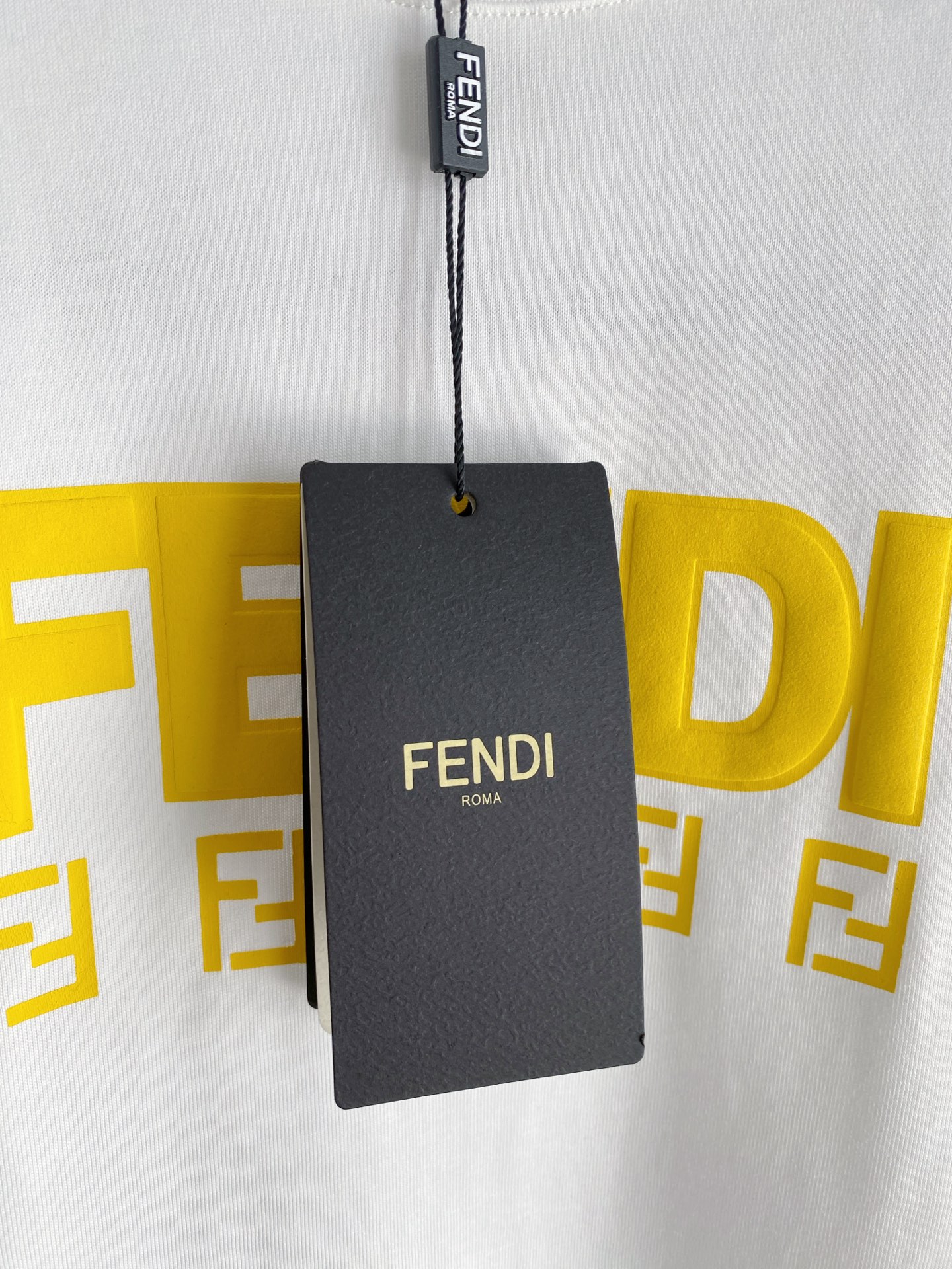 Fendi Basic Clothing Cotton Black S-l-xxl