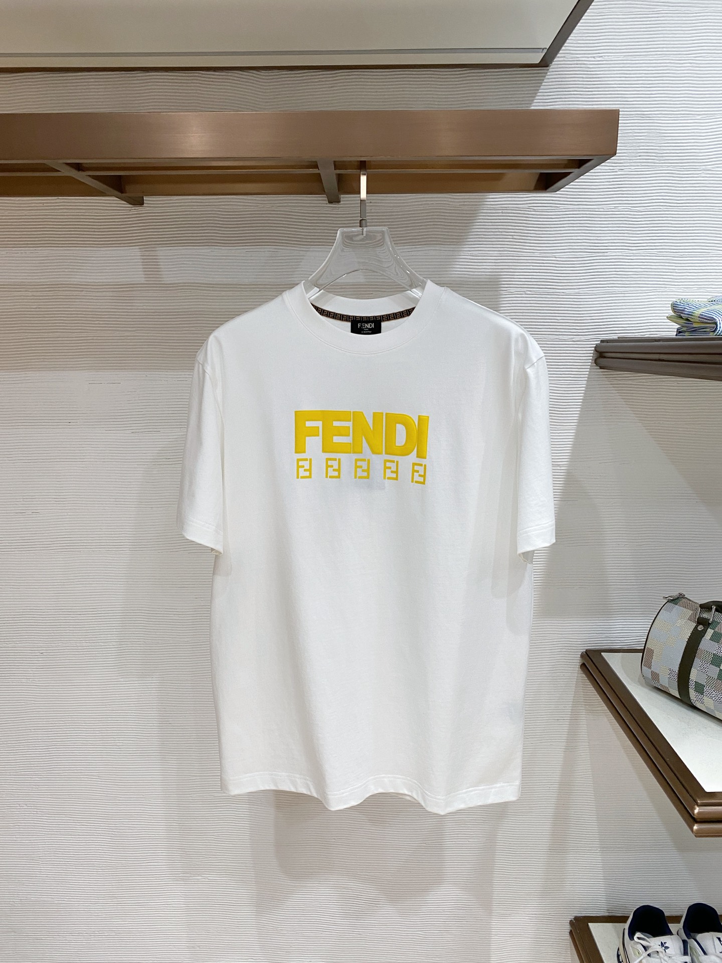 Fendi Basic Clothing Cotton Black S-l-xxl