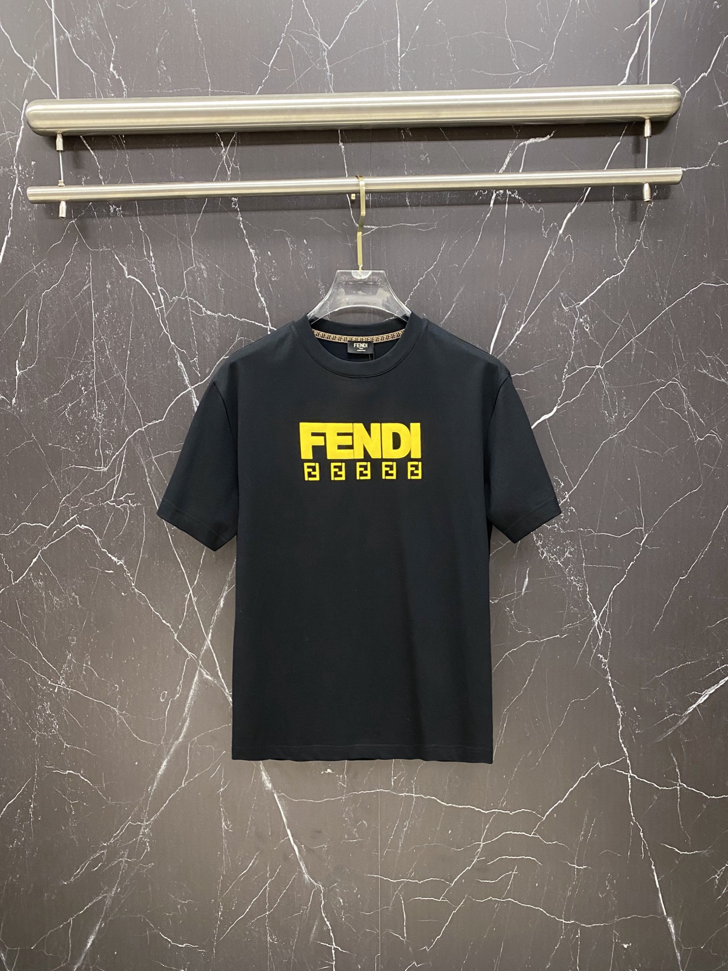 Fendi Basic Clothing Cotton Black S-l-xxl