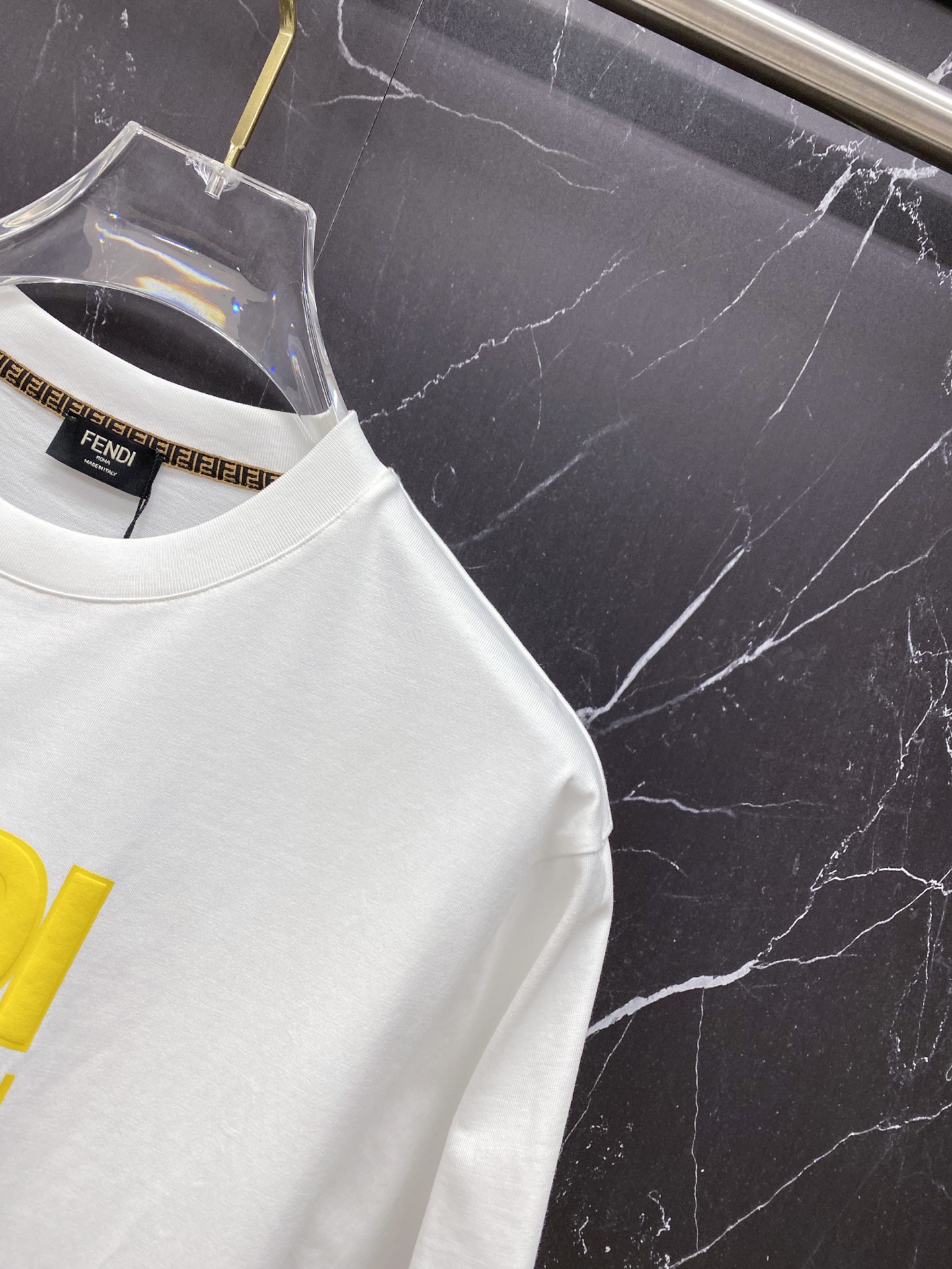 Fendi Basic Clothing Cotton Black S-l-xxl