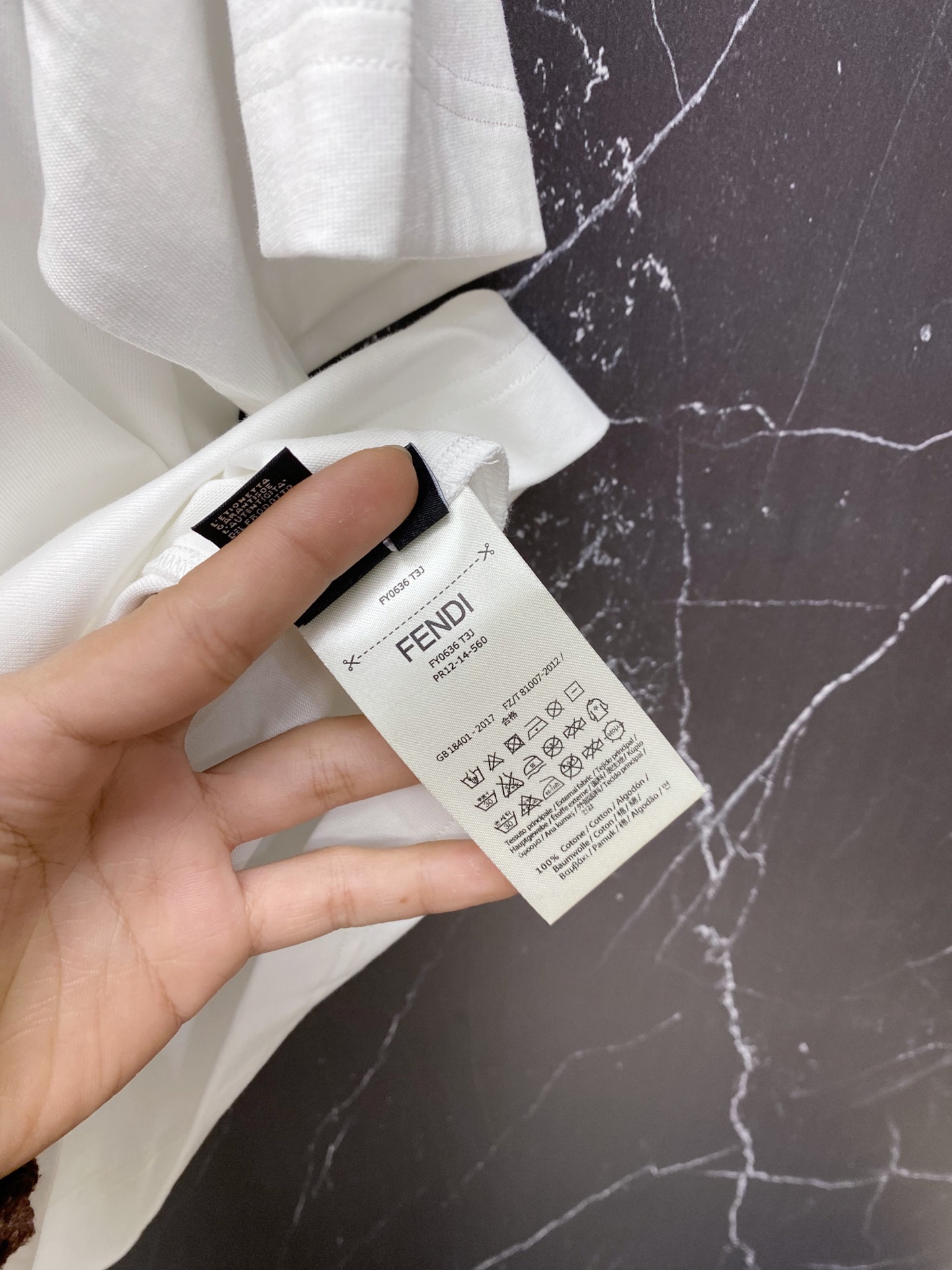 Fendi Basic Clothing Cotton Black S-l-xxl