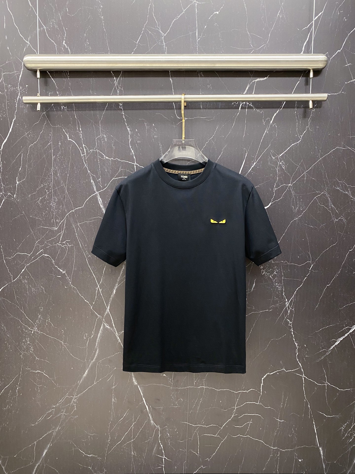 Fendi Basic Clothing Cotton Black S-l-xxl