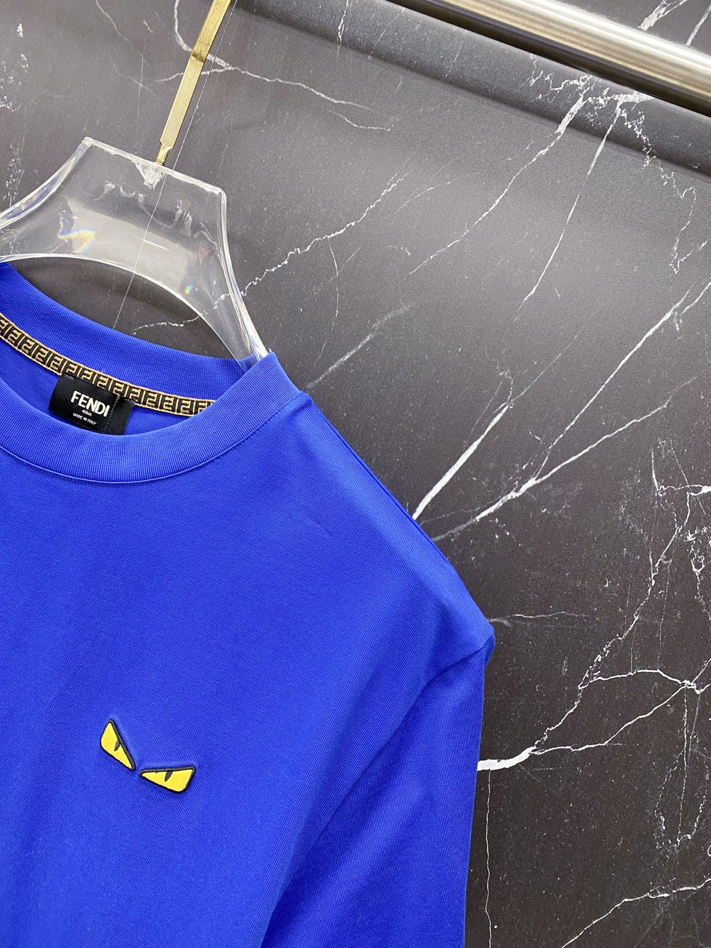 Fendi Basic Clothing Cotton Black S-l-xxl