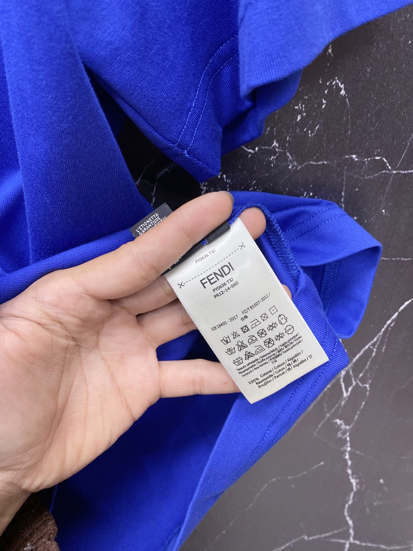 Fendi Basic Clothing Cotton Black S-l-xxl