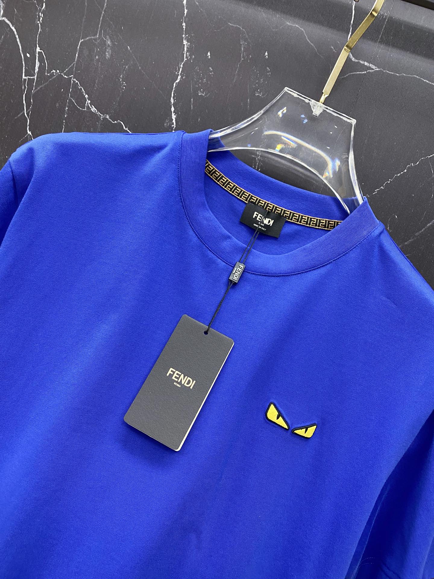 Fendi Basic Clothing Cotton Black S-l-xxl