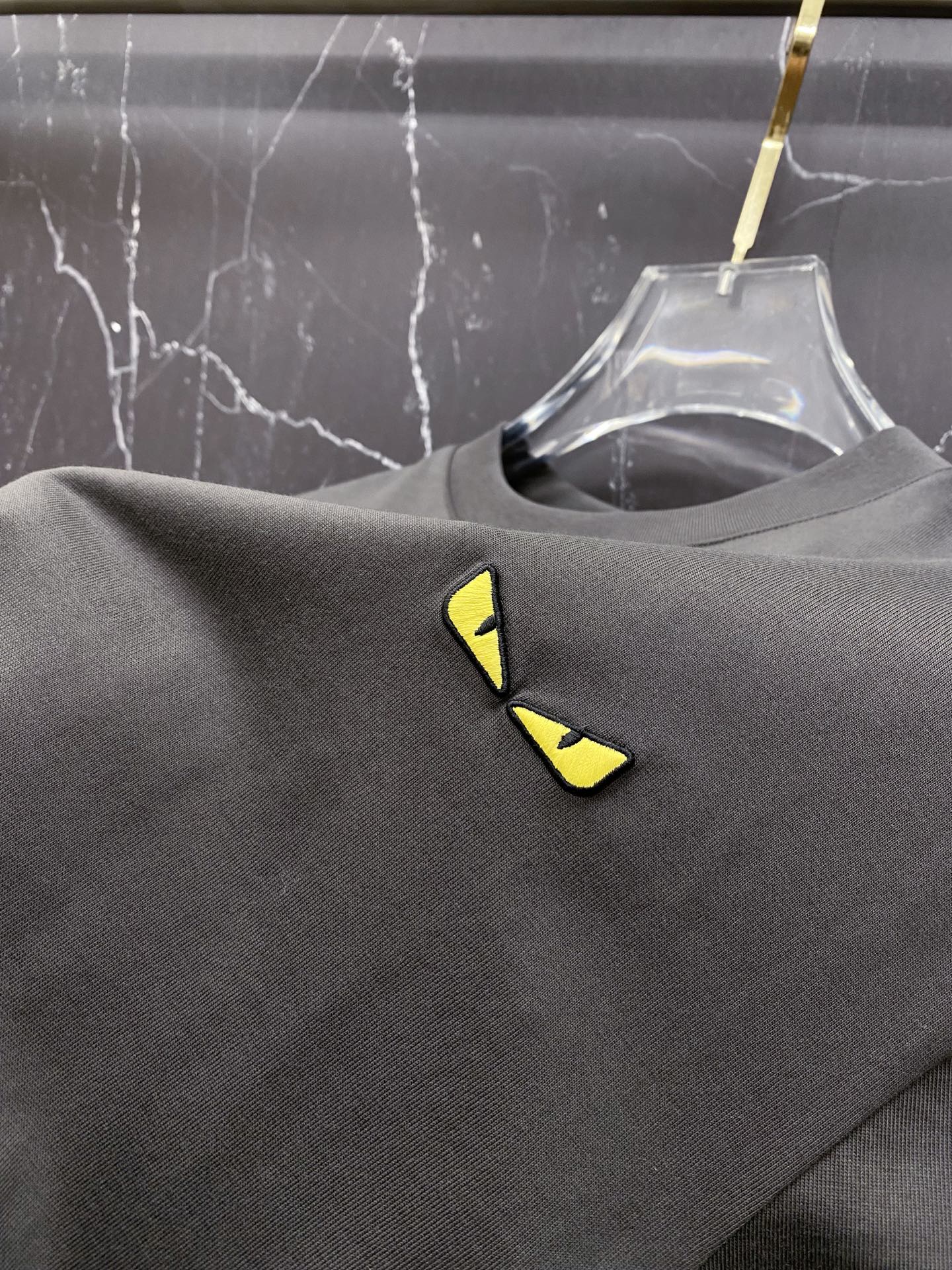 Fendi Basic Clothing Cotton Black S-l-xxl