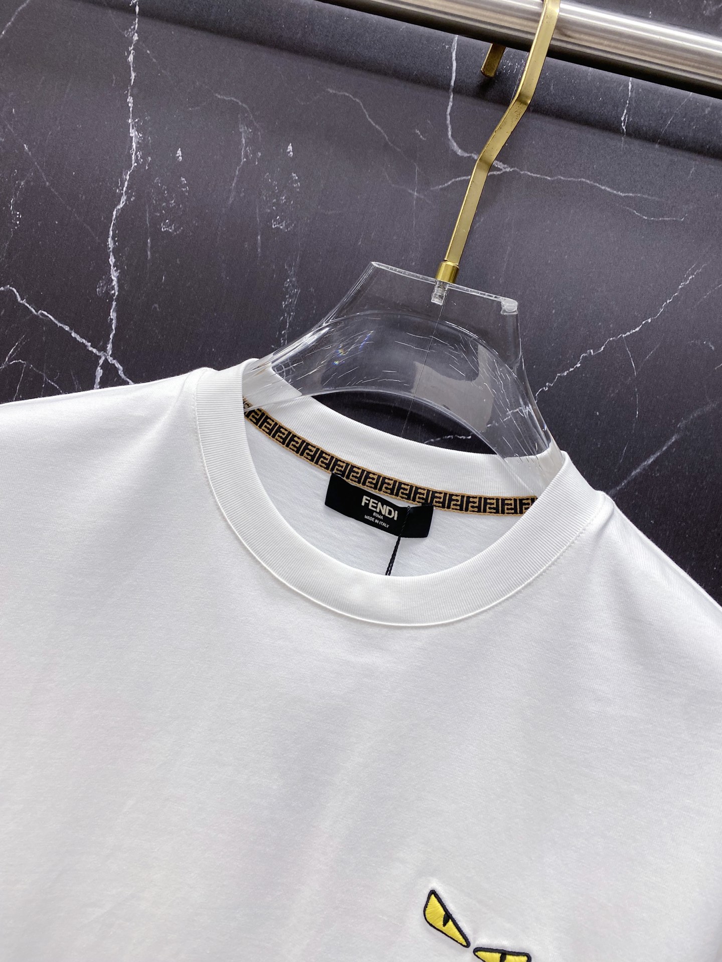 Fendi Basic Clothing Cotton Black S-l-xxl